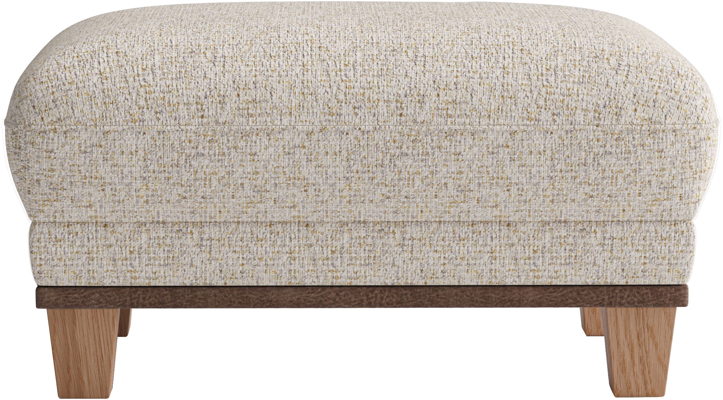 sit&more Polsterhocker »Concept« mit Buchefuss in drei Farben zur Auswahl