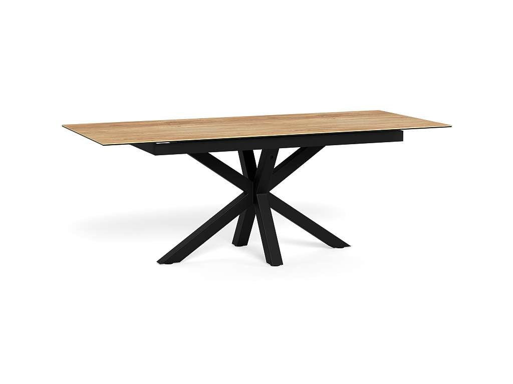 ACTONA GROUP Table de salle à manger »Heaven,Tischplatte aus Keramik, ausziehbar - robust & pflegeleicht« Résistant aux rayures, déperlant, place assise pour 4-8 personnes, L: 168/210 cm