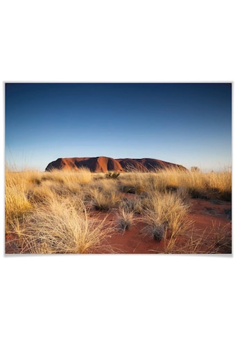 Poster »Ayers Rock Sonnenuntergang«, Australien, (1 St.)