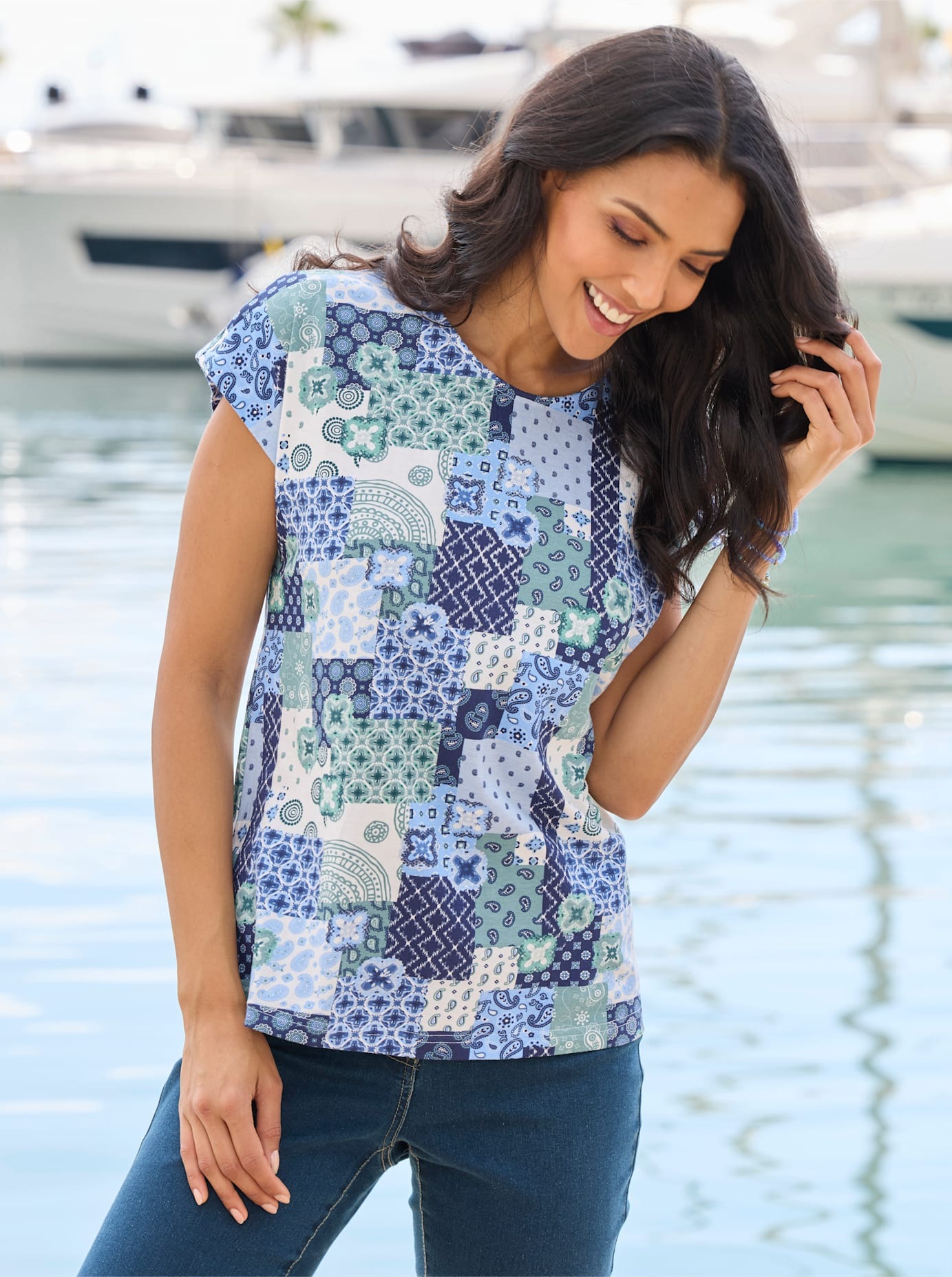 Image of Classic Basics Print-Shirt "Print-Shirt" 1 tlg.