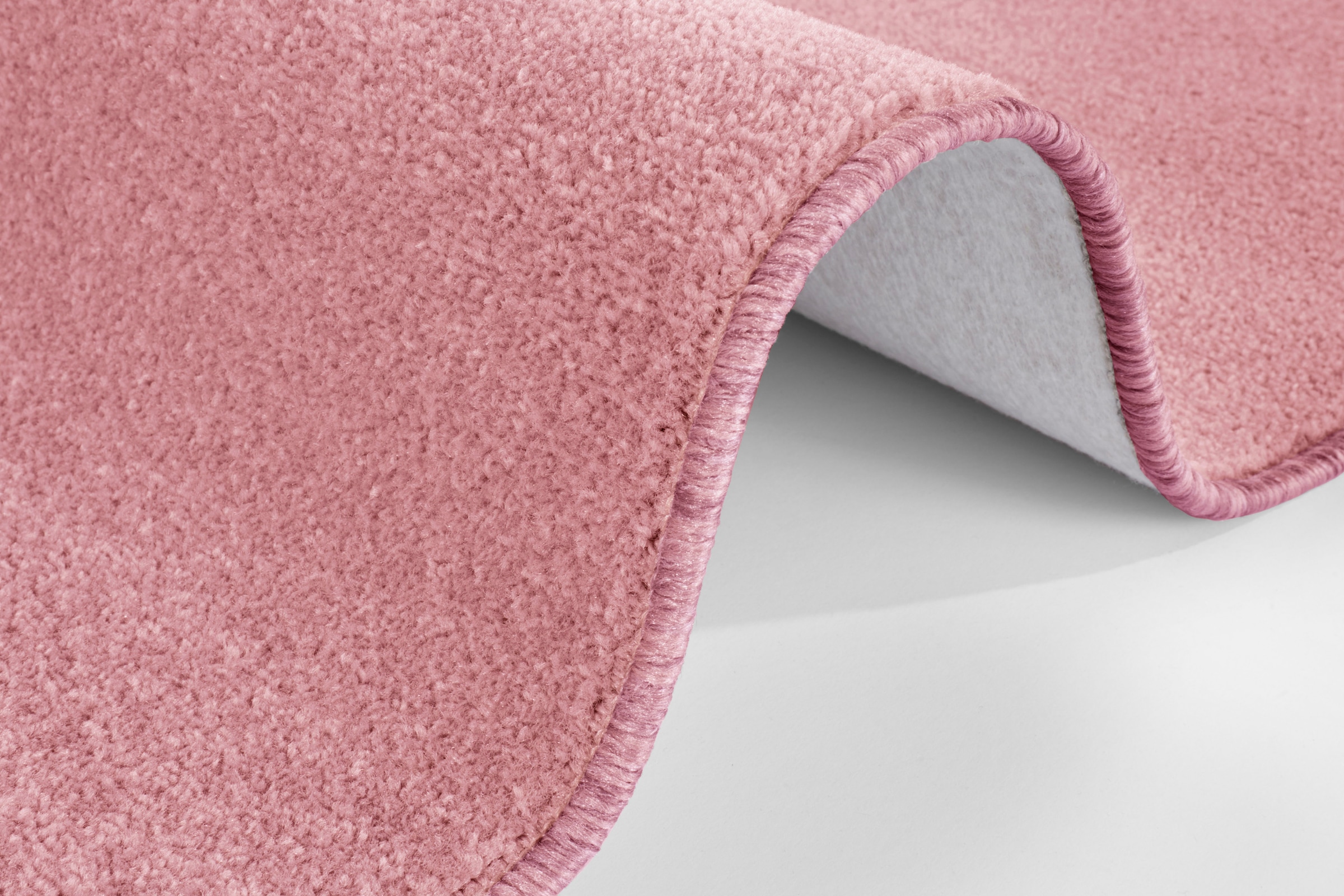 HANSE Home Teppich »Shashi«, rechteckig, 8,5 mm Höhe, Kurzflor, Unifarben, Läufer, weich, Esszimmer, Kinderzimmer, Flur