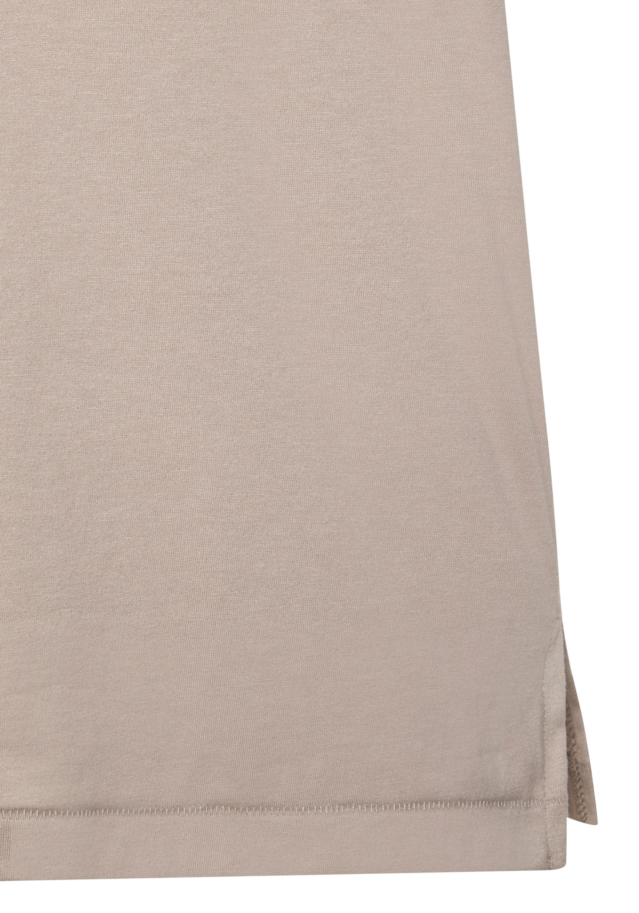 Elbsand V-Shirt, mit Logoprint, Kurzarmshirt, Basic