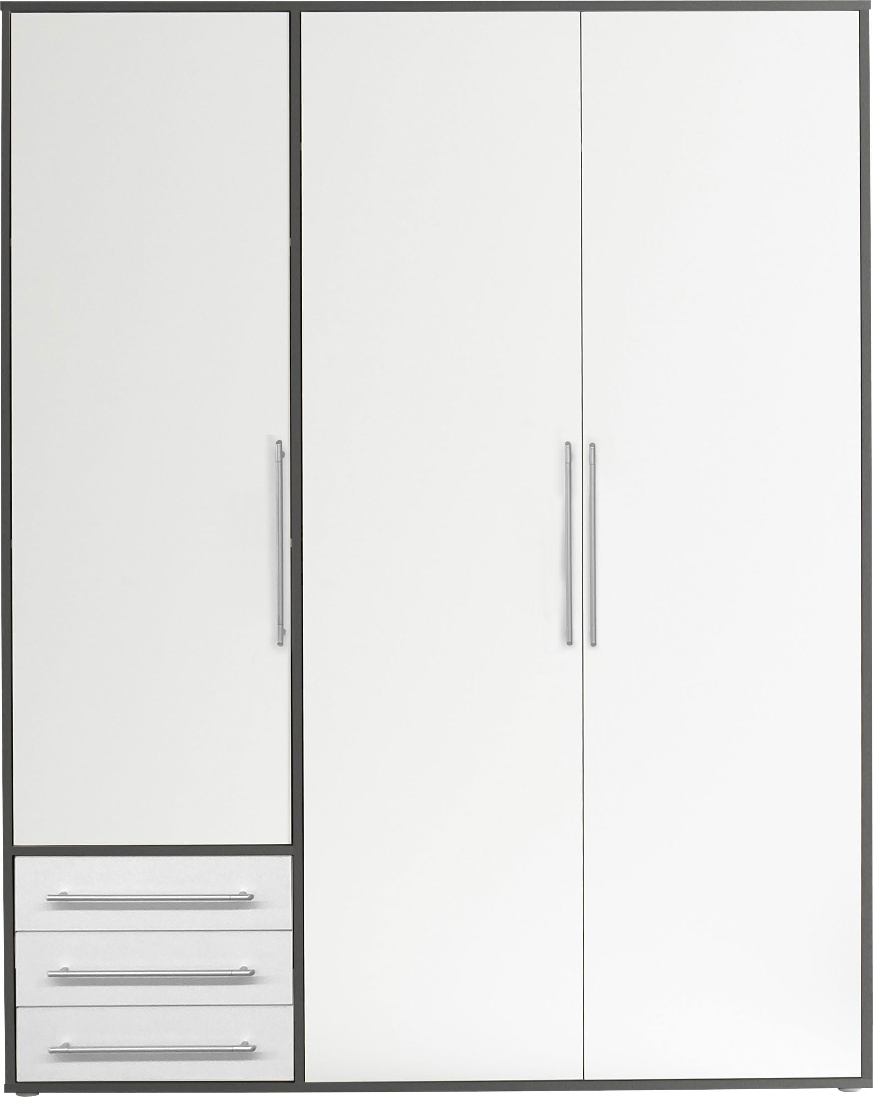 Schlafkontor Drehtürenschrank »Lyss Schrank, Kleiderschrank mit Drehtüren« in verschiedenen Farben und Grössen erhältlich