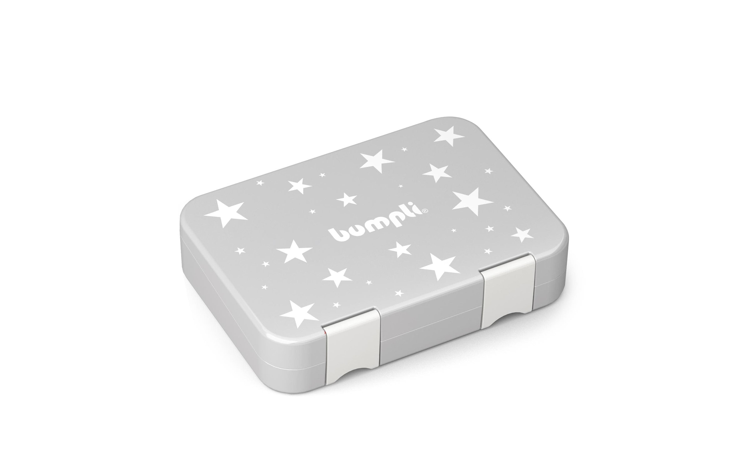 Lunchbox »bumpli 6 Fächer Grau Stars«, (1 tlg.)