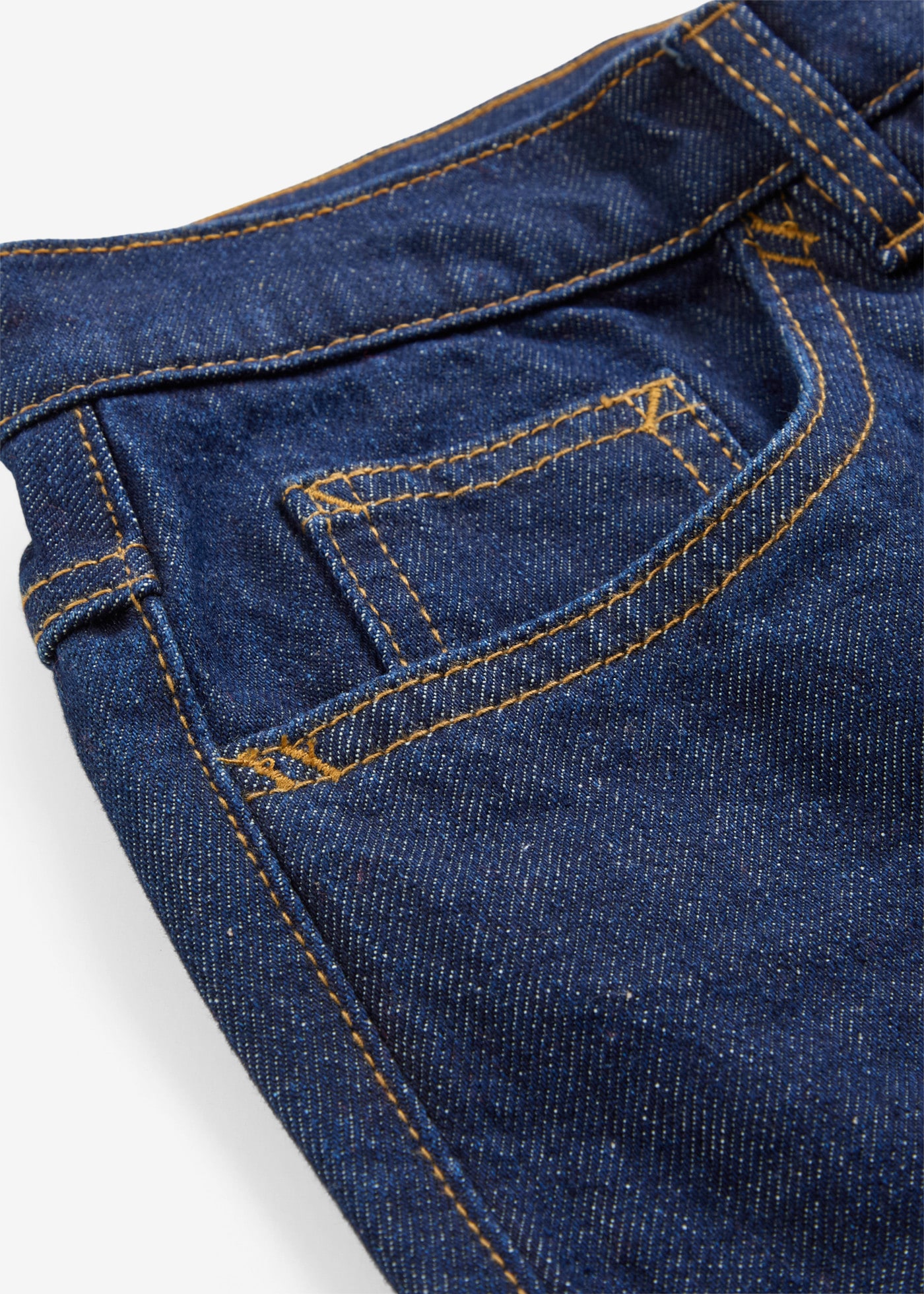 bonprix Mom-Jeans hoher Bund, verkürzte Beinlänge, lockere Passform, mit Elasthan-Anteil