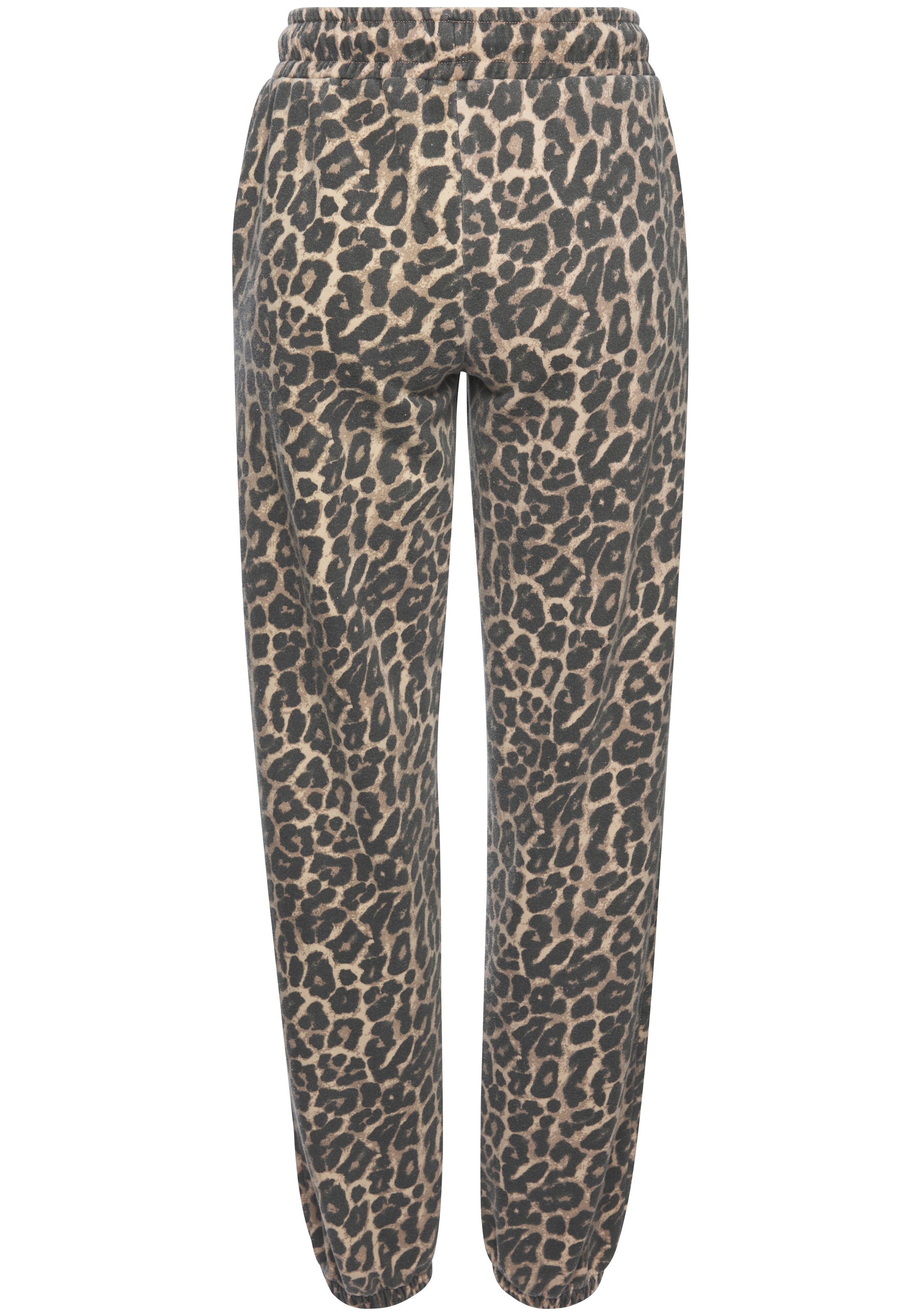 Buffalo Pantalon sweat »- Loungehose«  Imprimé léopard intégral, vêtements d'intérieur et de détente