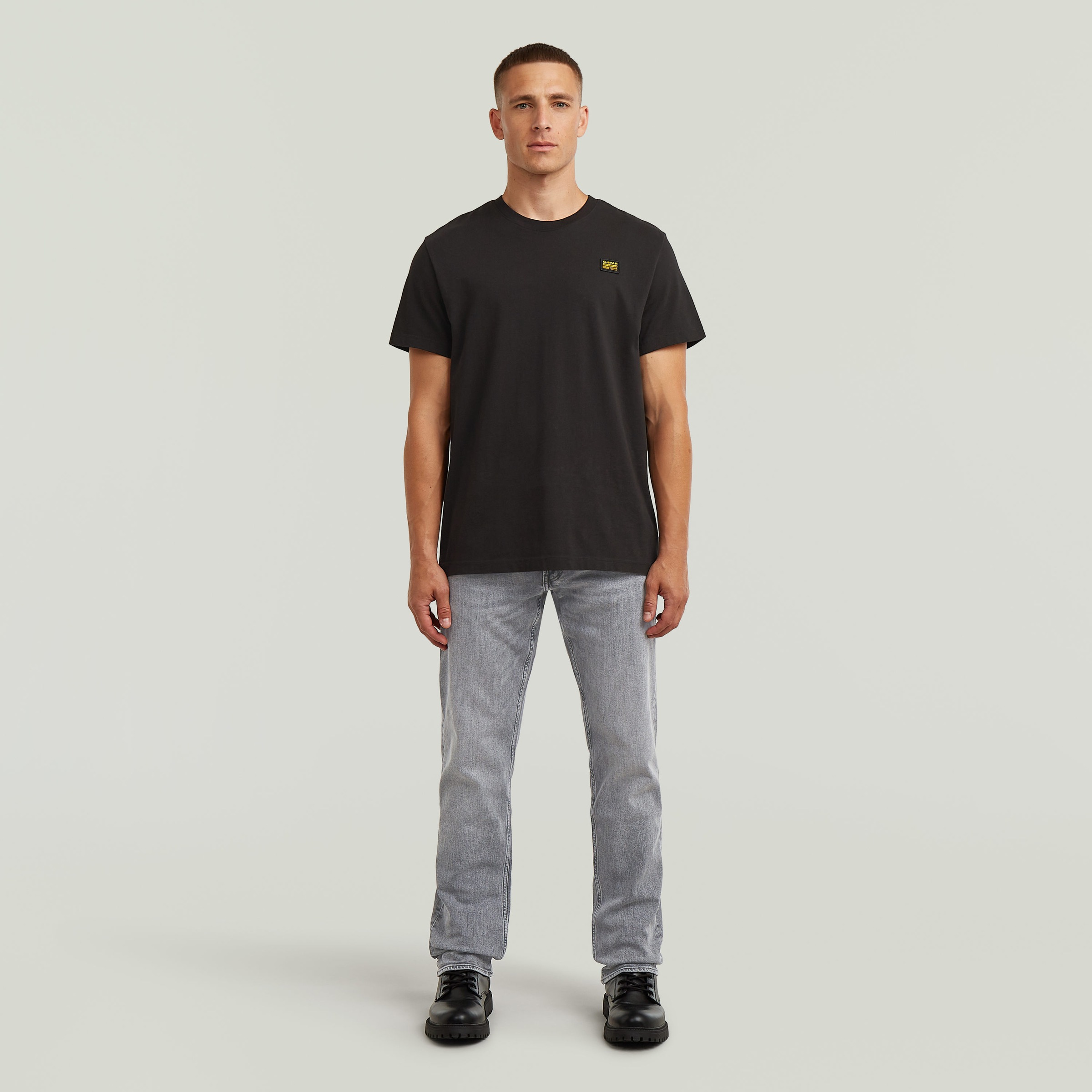 G-STAR Straight-Jeans »Mosa Straight«, mit hellen Nähten