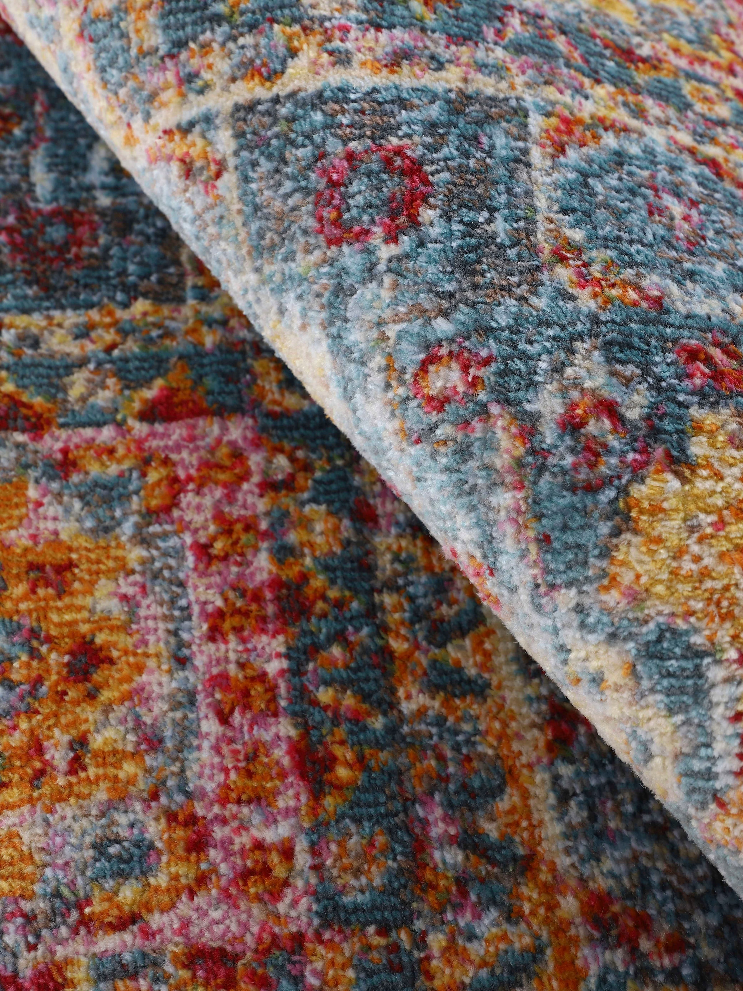 carpetfine Teppich »Helen«, rechteckig, 7 mm Höhe, Vintage Orient Look, Wohnzimmer