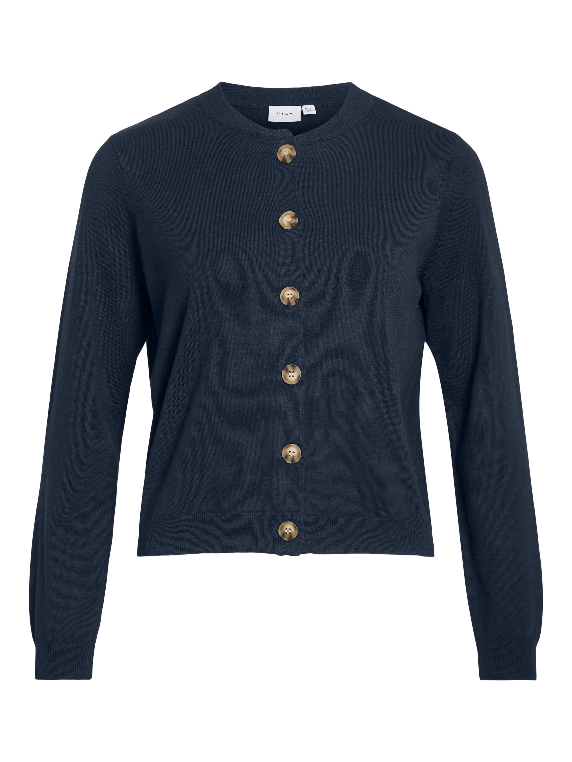 Vila Strickjacke »VIOSTRIA O-NECK L/S CARDIGAN - NOOS«