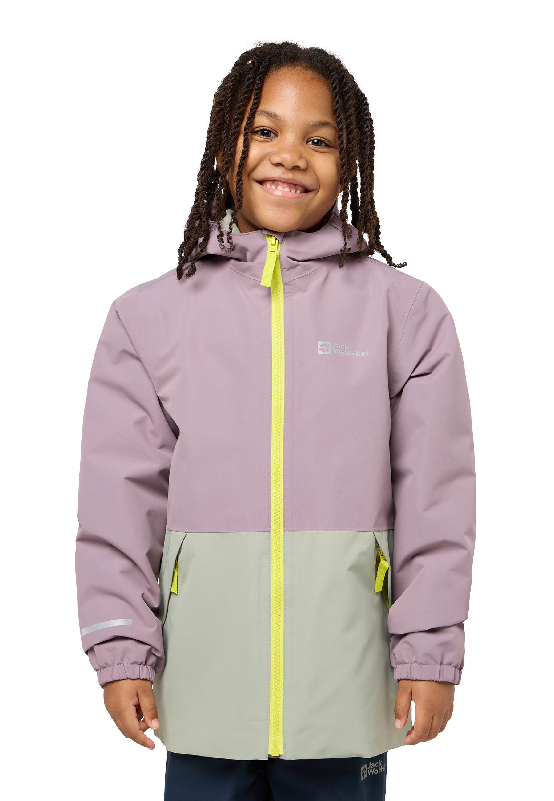Jack Wolfskin Outdoorjacke »SNOWY DAYS JACKET K«, mit Kapuze, Winterjacke leicht,wetterfest und isolierend