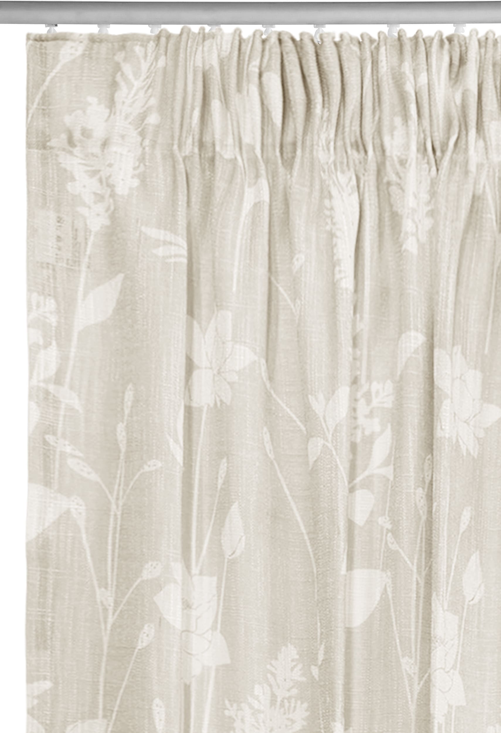 GOODproduct Gardine »Linnah« Multifunktionsband 1 Stk. tlg. halbtransparent, strukturiert, Wohnzimmer, Schlafzimmer, Esszimmer,