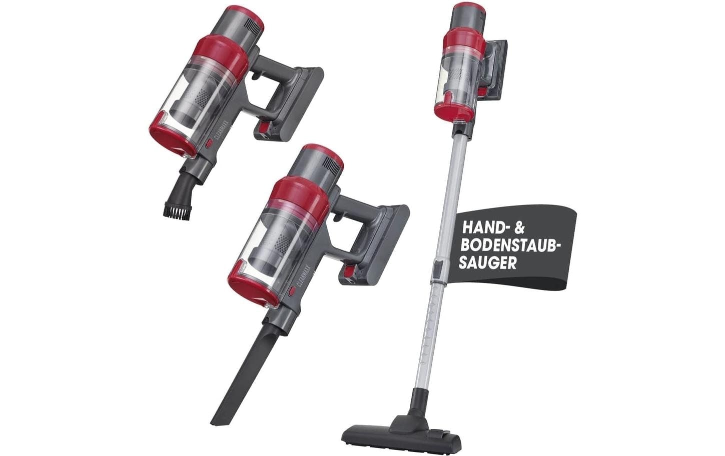 CLEANmaxx Akku-Hand-und Stielstaubsauger »22,2 V«