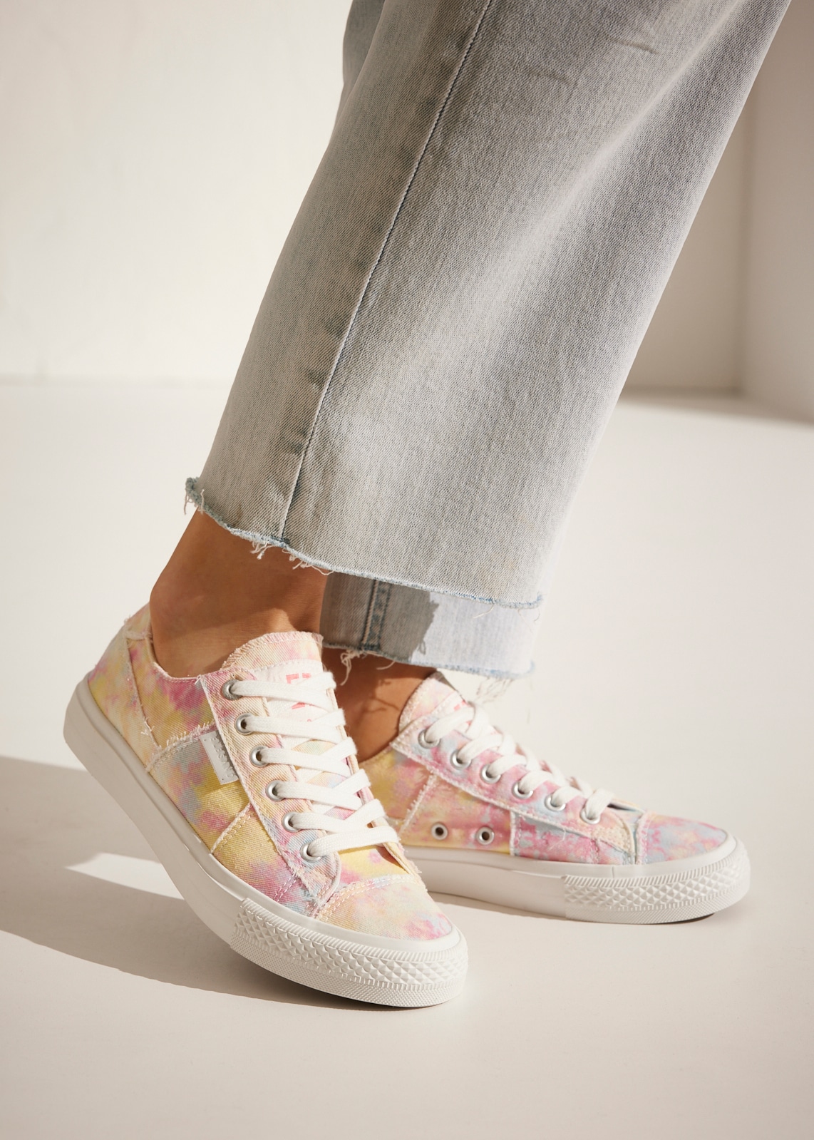 Elbsand Sneaker »Schnürschuh,«, Schnürhalbschuh, Freizeitschuh aus Textil, Used-Look VEGAN