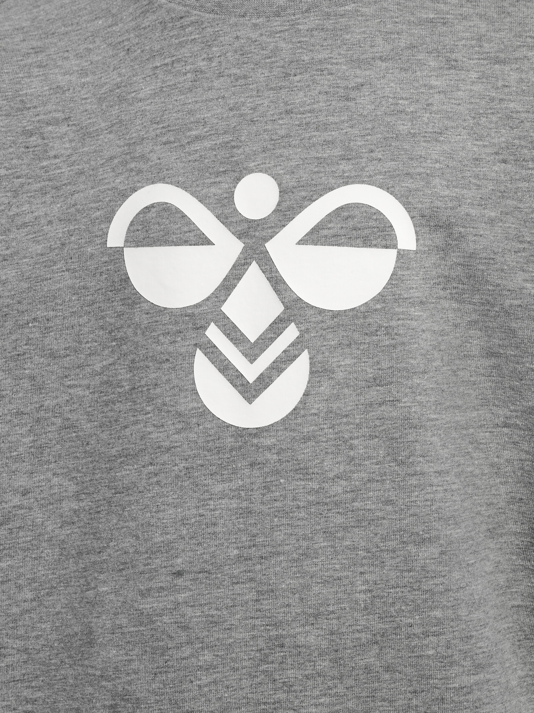 hummel Sweat-shirt »HMLJR REG TUKAS SWEATSHIRT«, style sportif, avec impression de logo et angles latéraux
