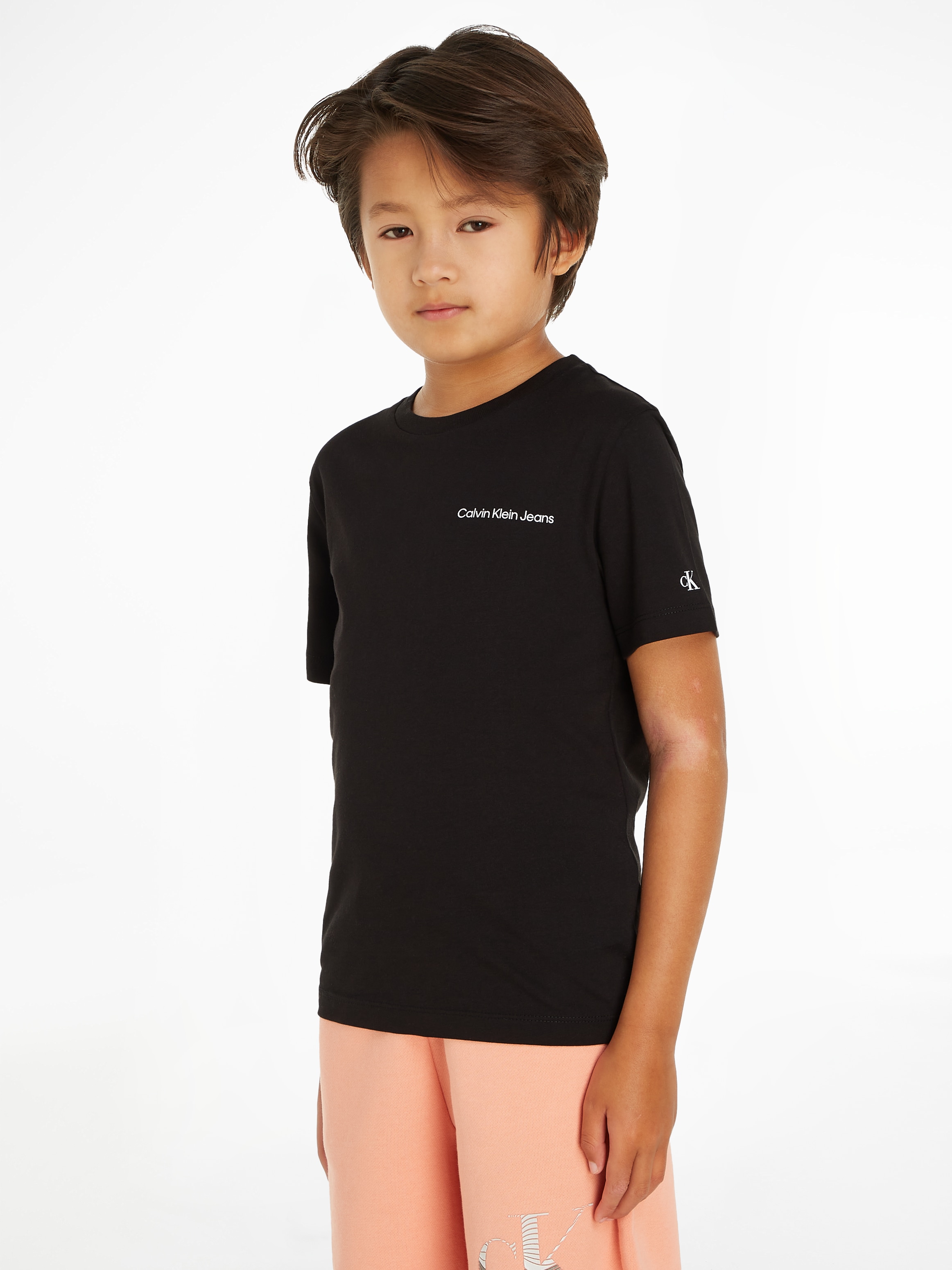 SS T-SHIRT«, INST. Jeans shoppen Klein »CHEST online Calvin mit LOGO Logodruck T-Shirt