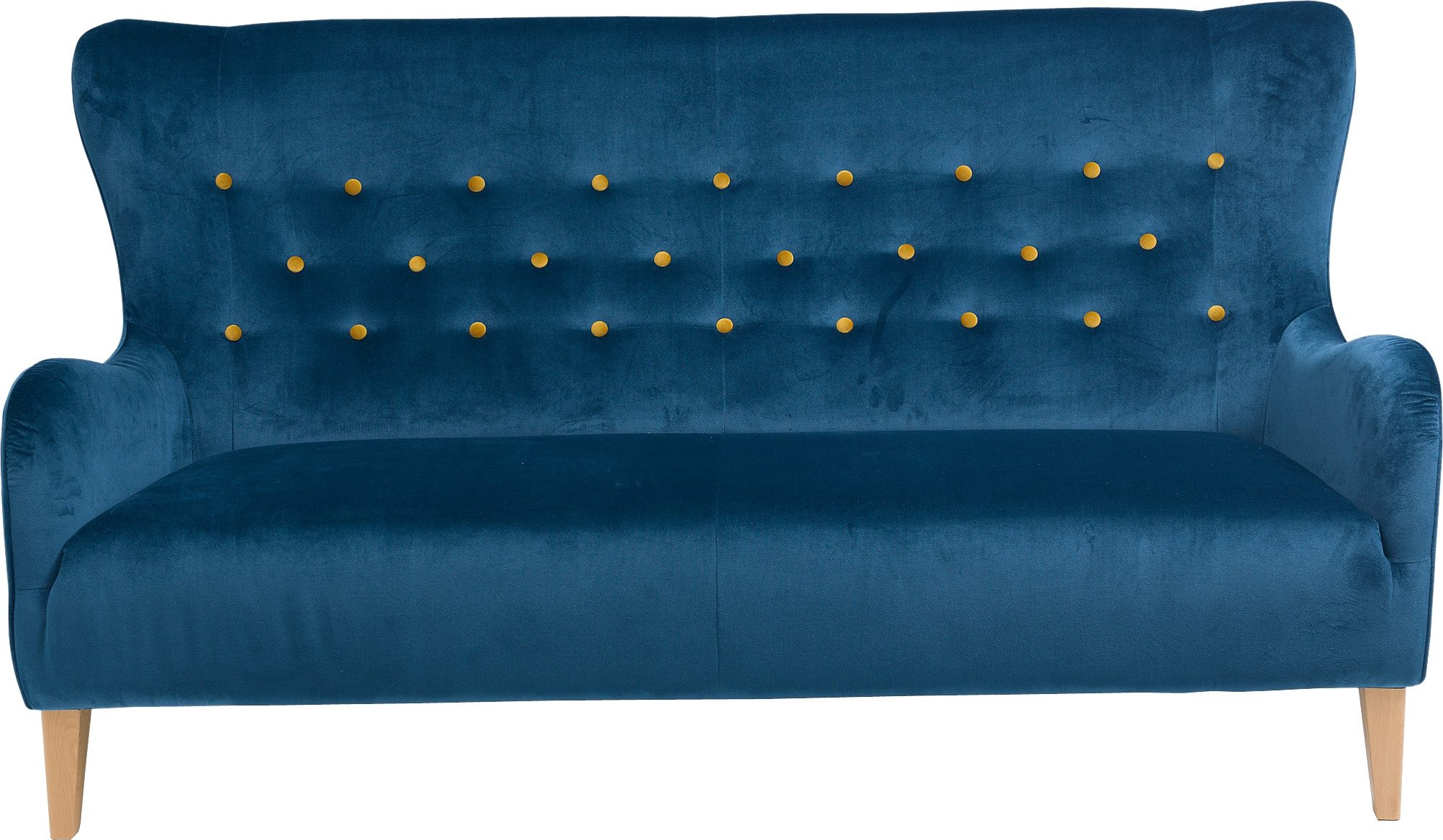Image of Max Winzer® 2,5-Sitzer »Melina«, im Retrolook, mit farbigen Zierknöpfen, Breite 190 cm bei Ackermann Versand Schweiz