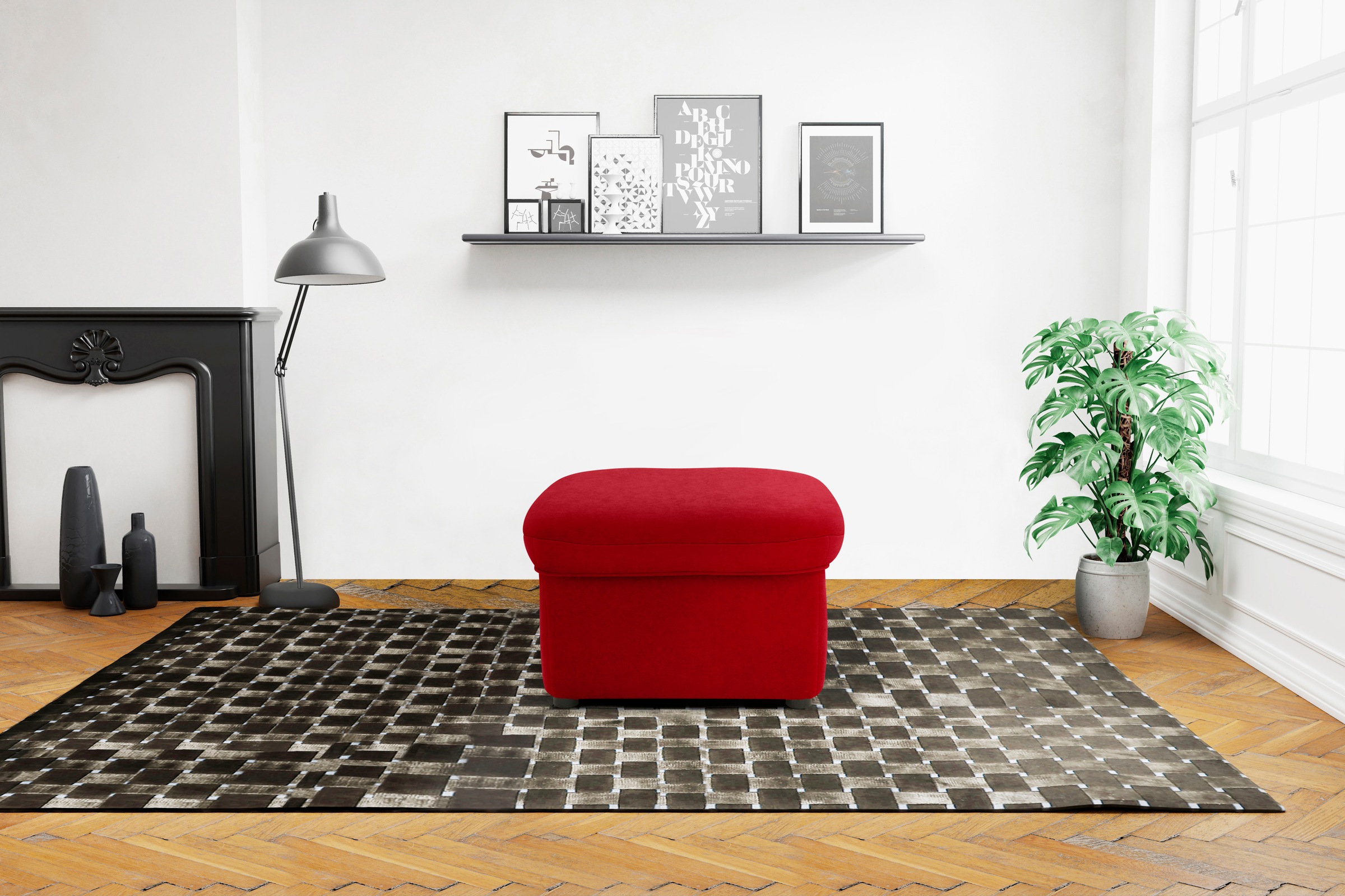 DOMO collection Hocker »Faenza«, DOMO collection Hocker, in grosser Farbvielfalt