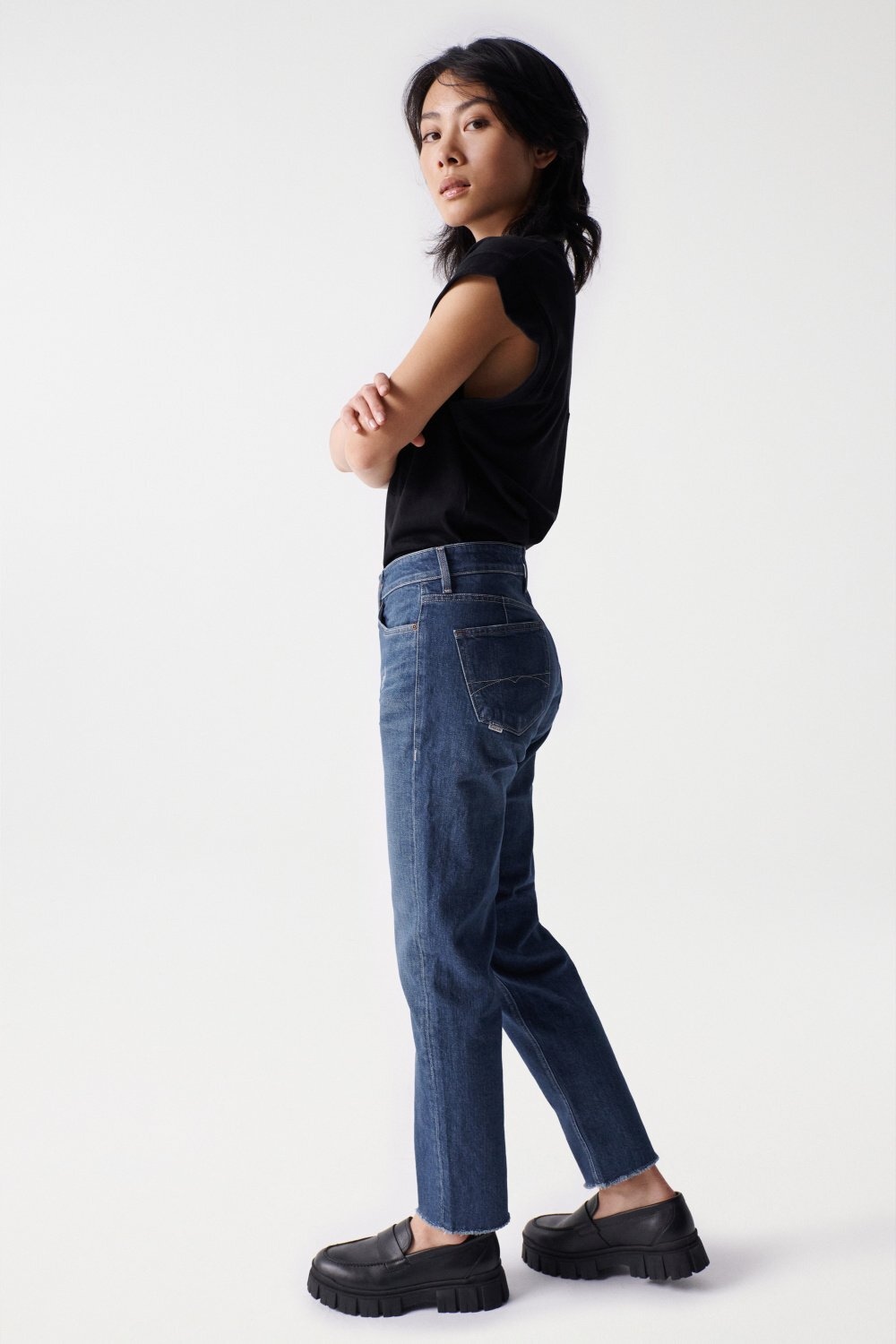 Salsa Slim-fit-Jeans »JeansTrueCroppedSlim«