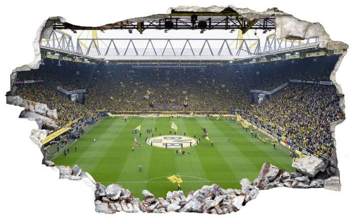 Image of Wall-Art Wandtattoo »Wandsticker BVB Fan Choreo«, (1 St.) bei Ackermann Versand Schweiz