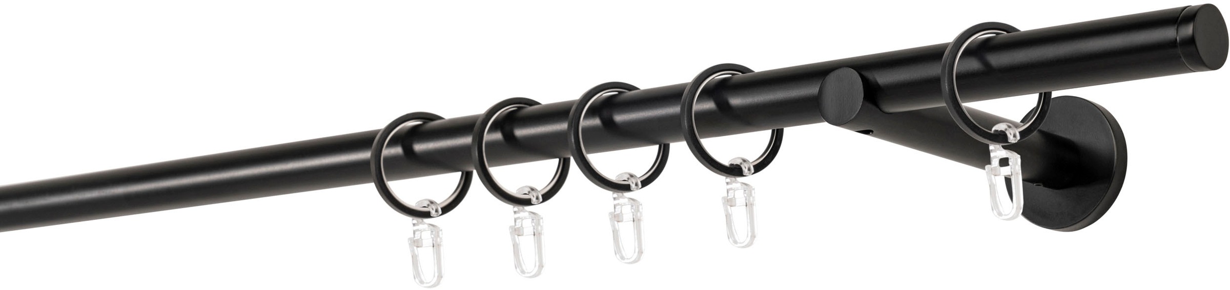 Image of mydeco Gardinenstange »20mm Match Wandträger 12 cm«, 1 läufig-läufig, Fixmass bei Ackermann Versand Schweiz