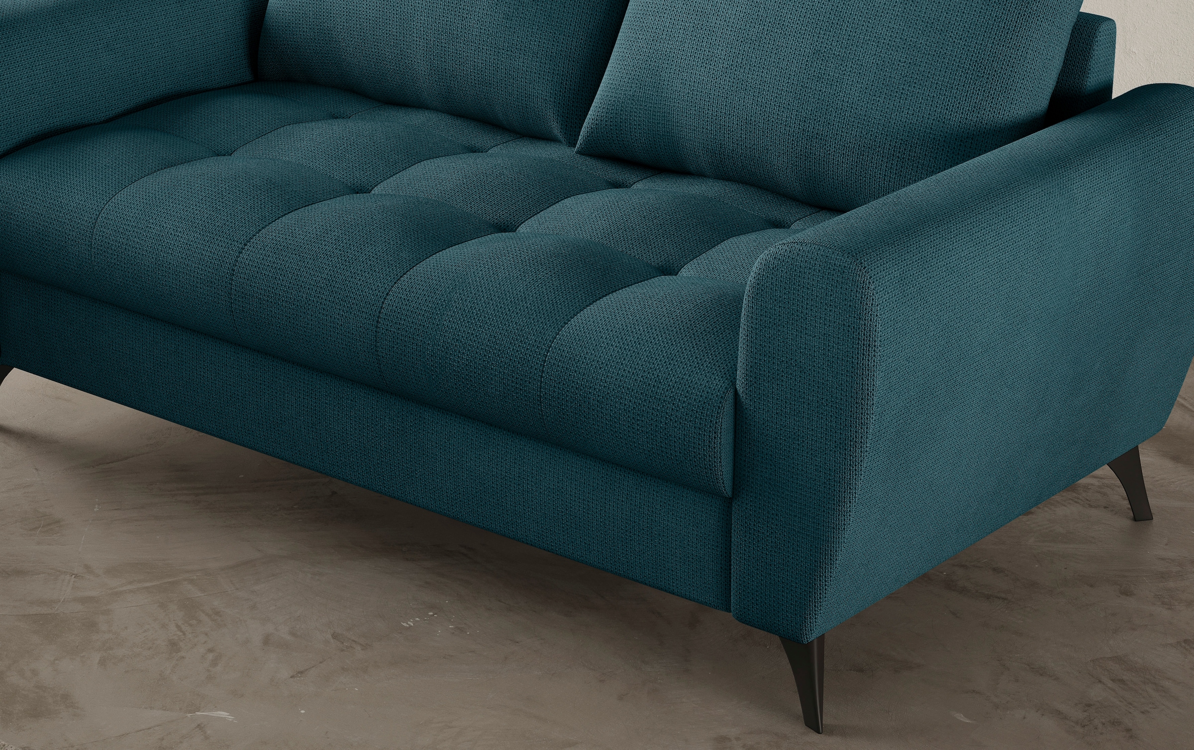 Mr. Couch 2,5-Sitzer »Blackburn II« Wahlweise mit Kaltschaumpolsterung bis 140 kg belastbar