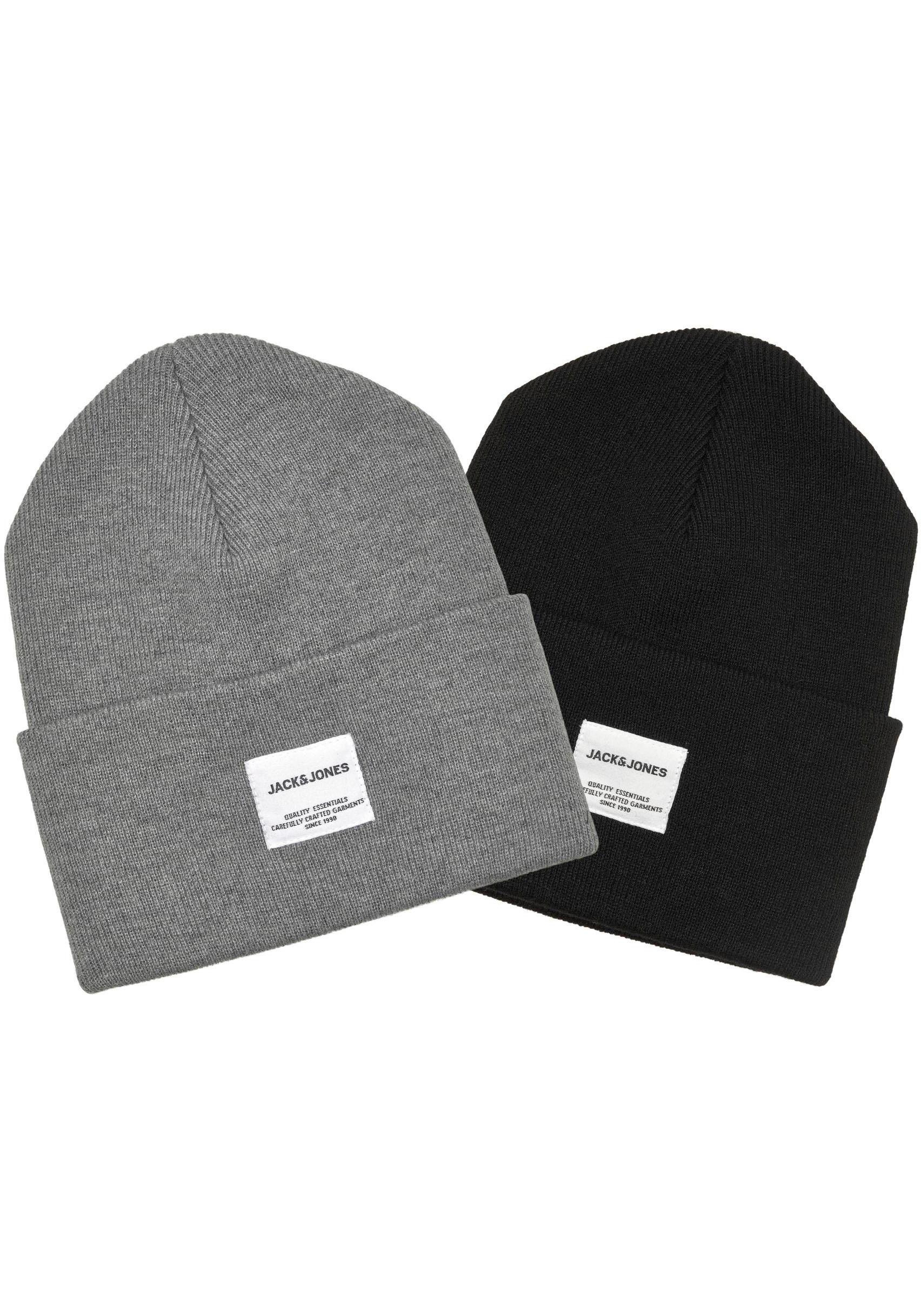 Image of Jack & Jones Strickmütze, (Set), 2tlg. Set bei Ackermann Versand Schweiz