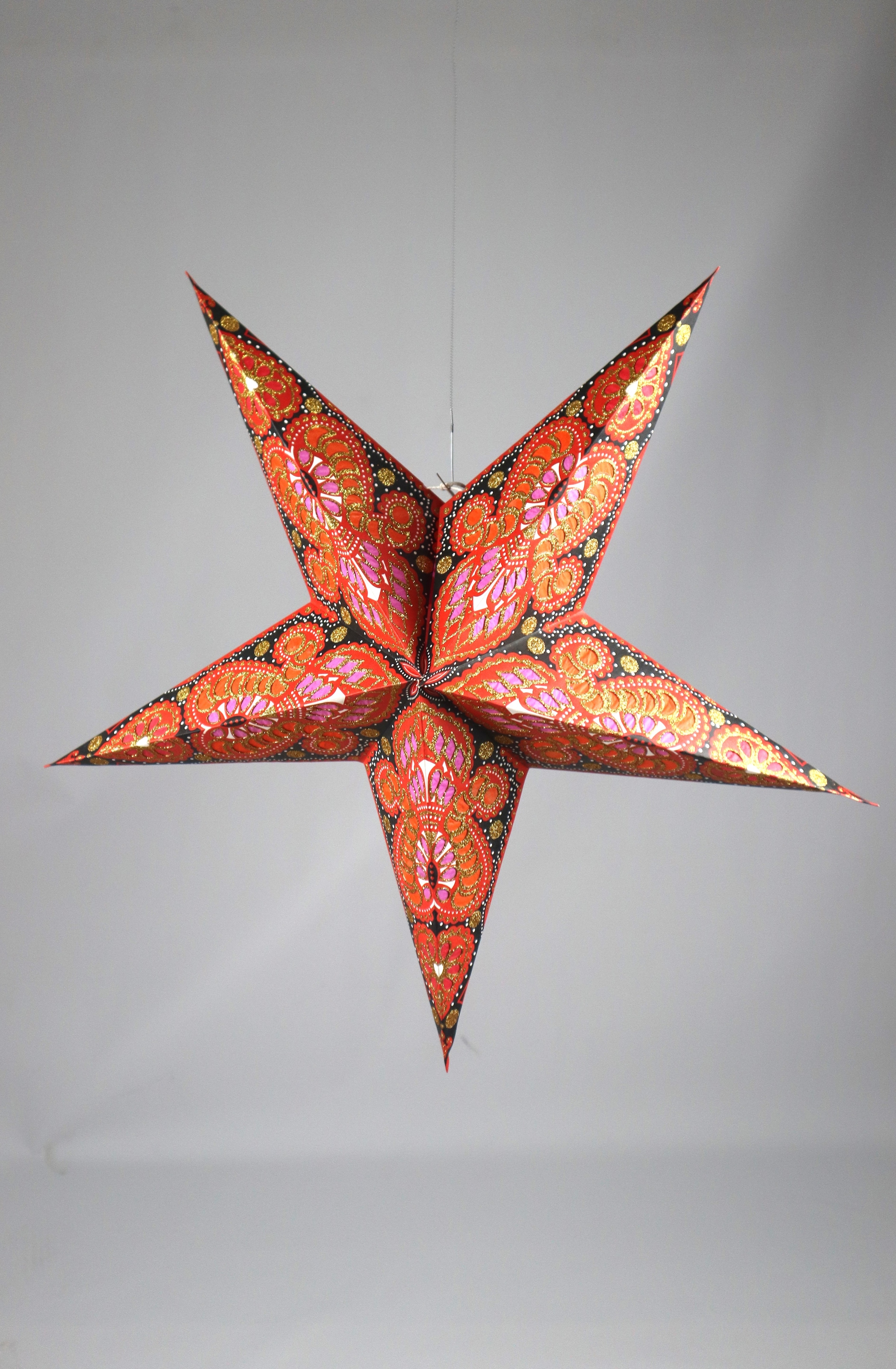 Image of AM Design Dekostern "aus Papier" 2er Set, BxH: 60x20 cm