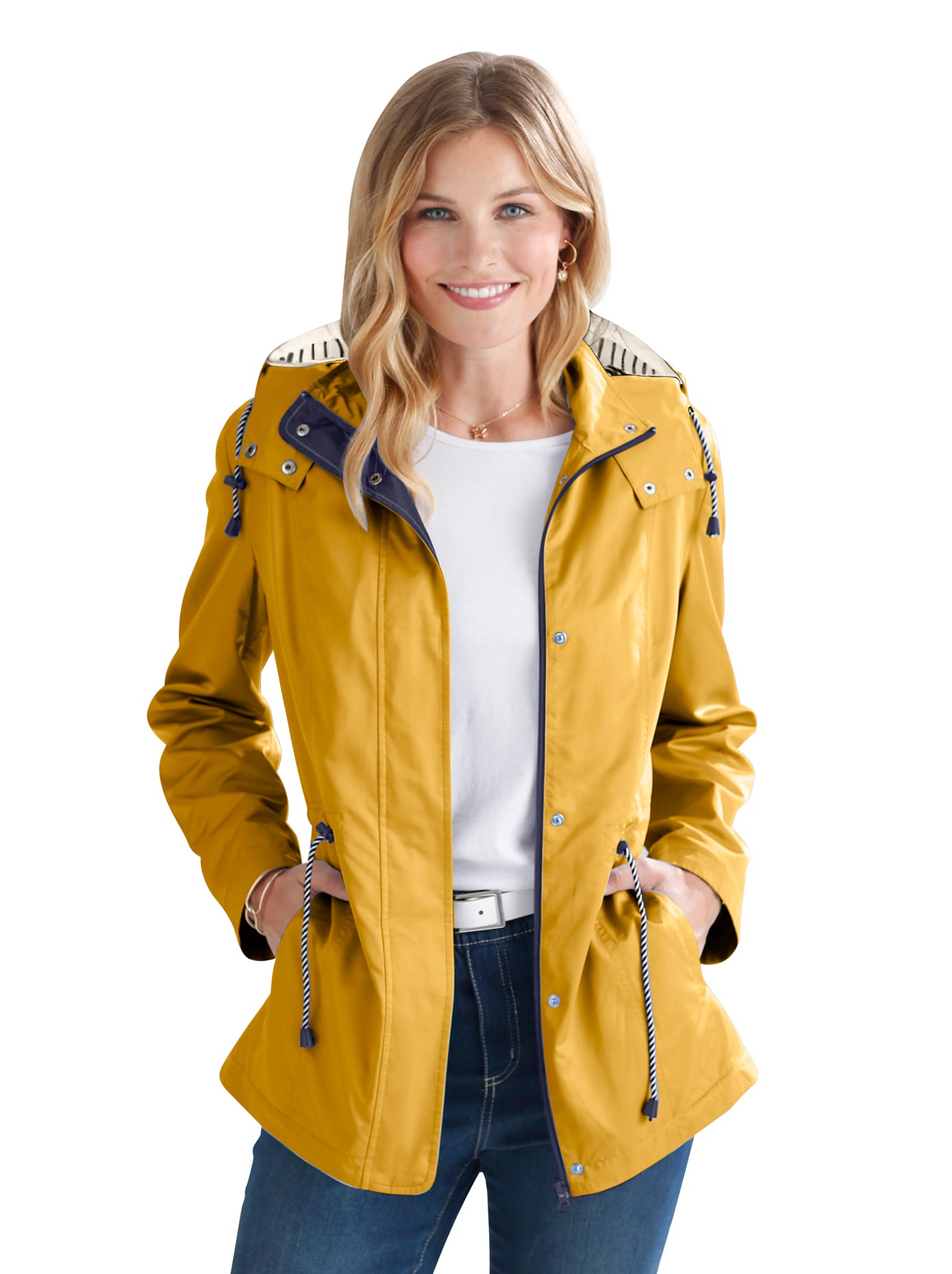 Anorak, mit Kapuze