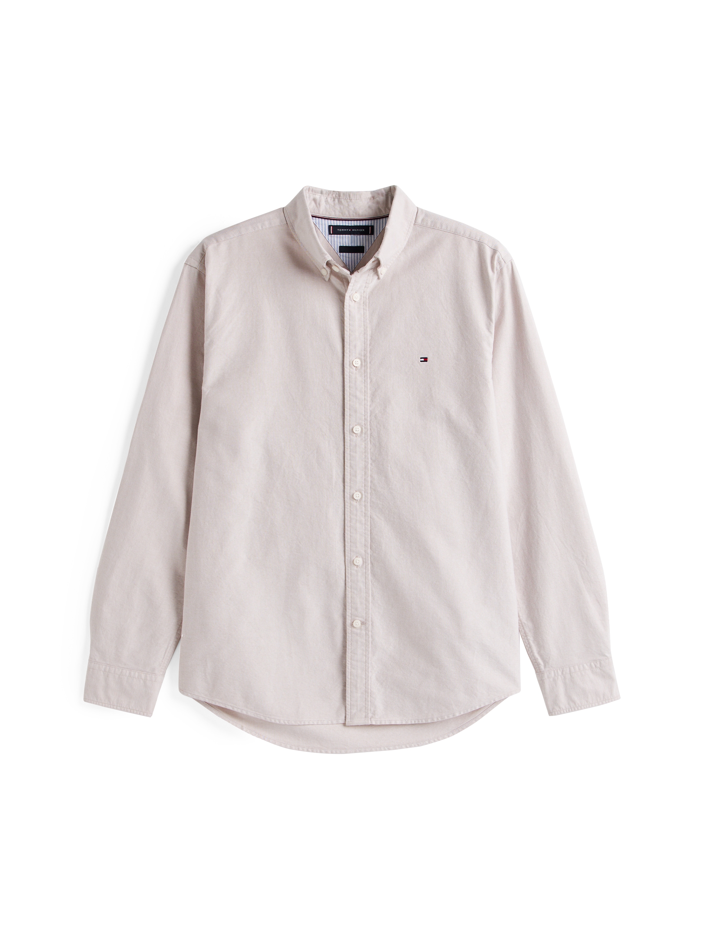 Tommy Hilfiger Langarmhemd »SOLID HERITAGE OXFORD Regular Fit« Regular Fit Oxford Casual