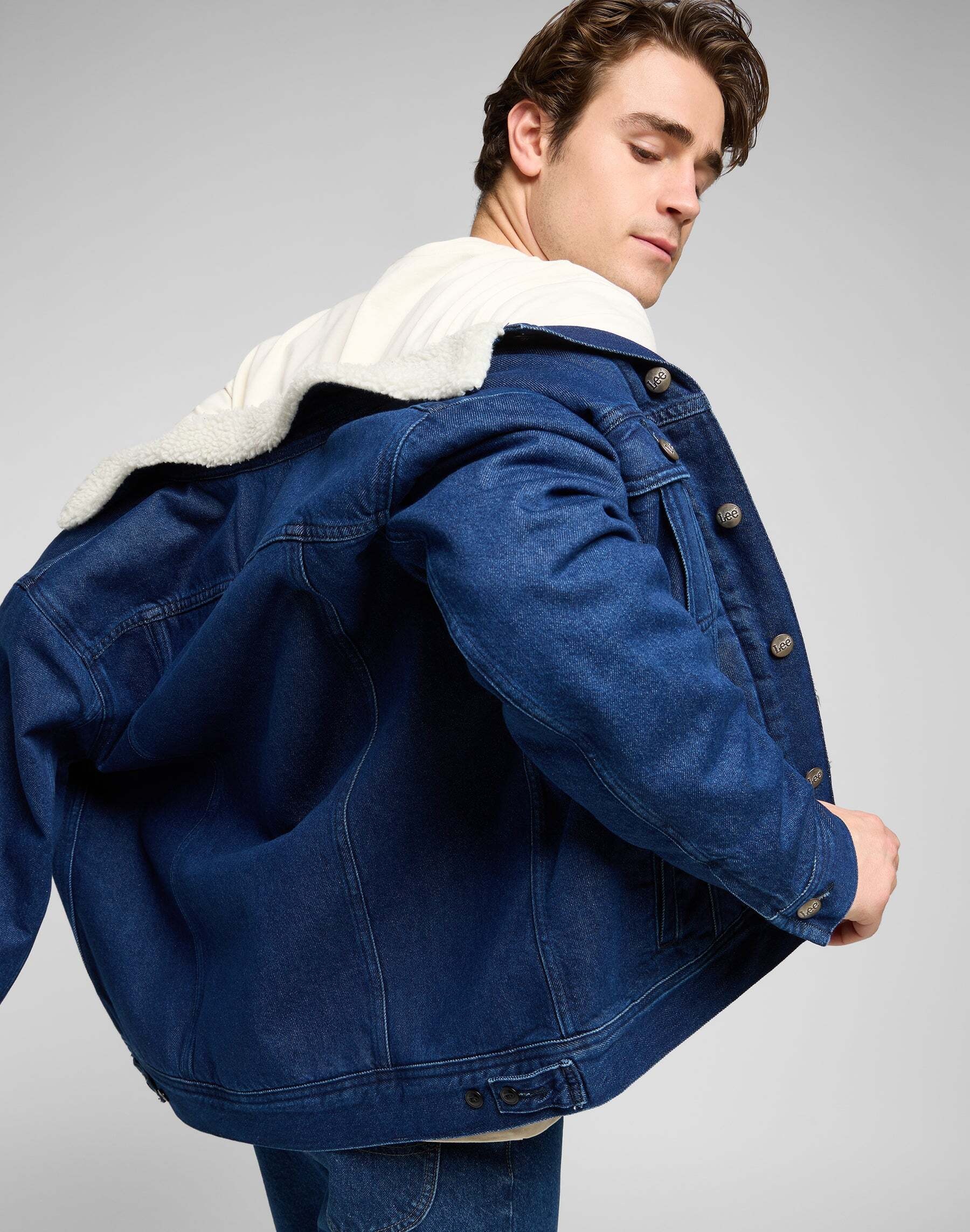 Lee® Jeansjacke »Lee Jeansjacke Sherpa Jacket«
