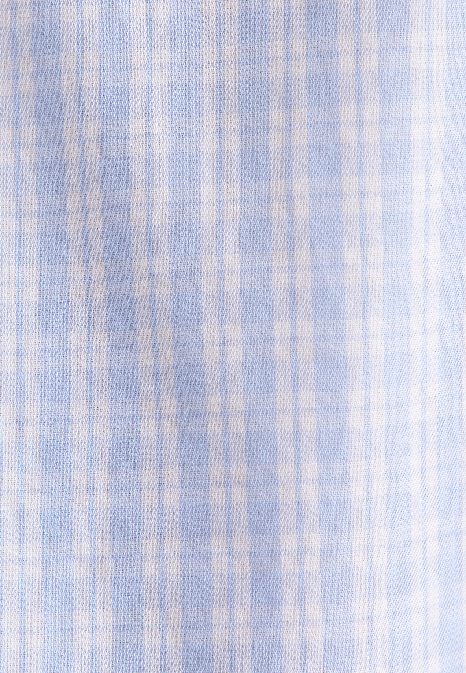 seidensticker Businesshemd Regular 1/1 Button-Down-Kragen Karo