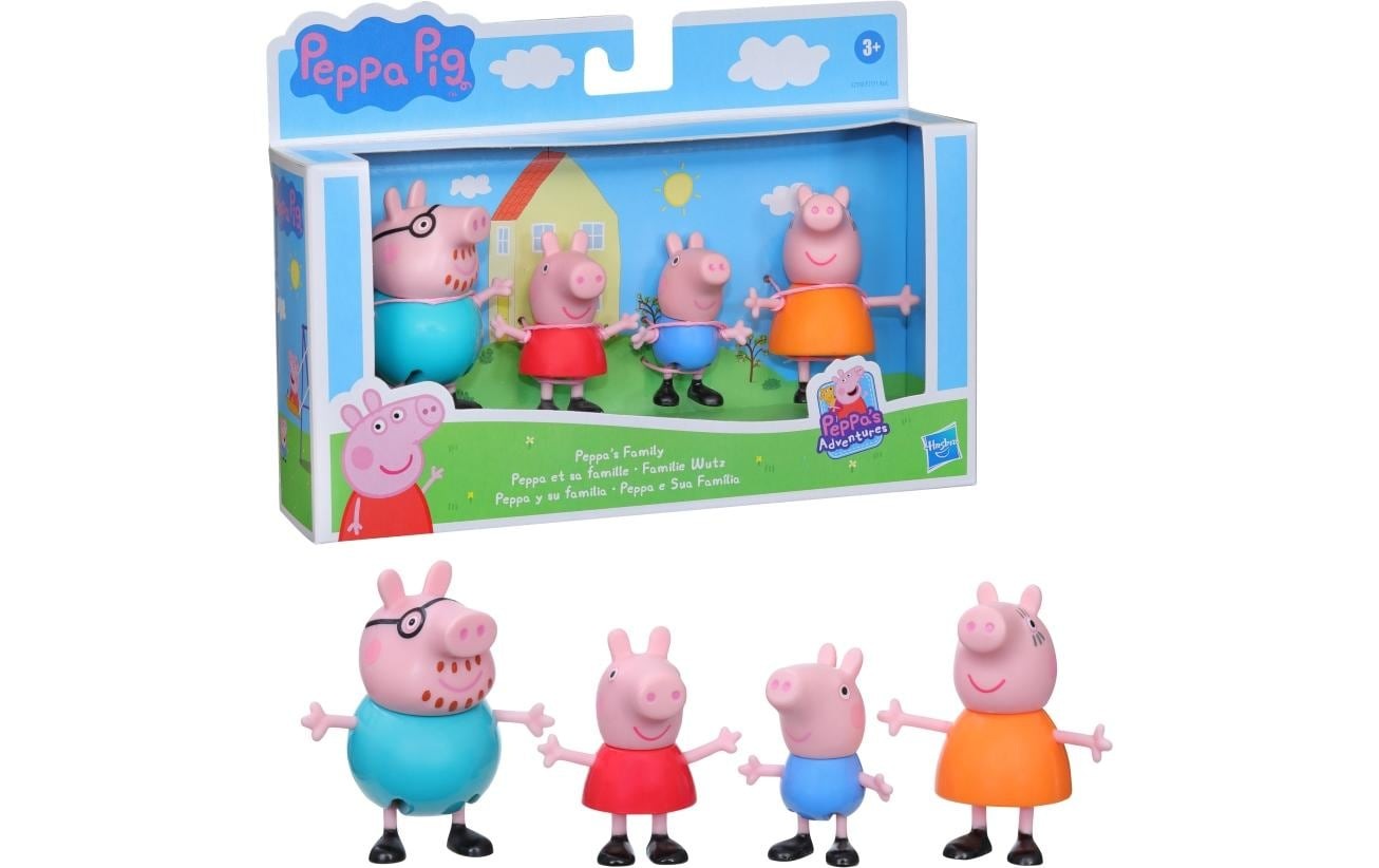 Hasbro Spielfigur »Peppa Pig und Familie«