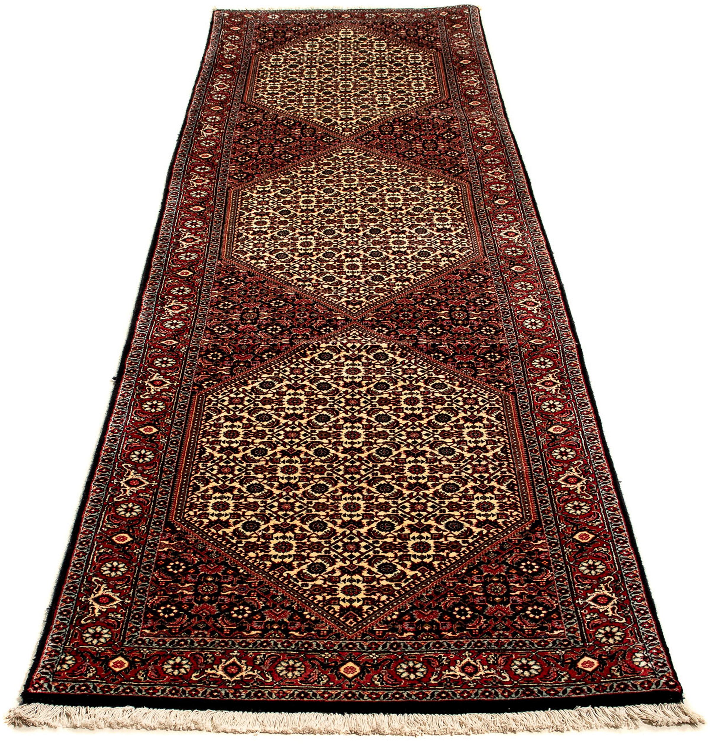 Image of morgenland Orientteppich »Perser - Bidjar - 316 x 81 cm - mehrfarbig«, rechteckig, 15 mm Höhe, Wohnzimmer, Handgeknüpft, Einzelstück mit Zertifikat bei Ackermann Versand Schweiz