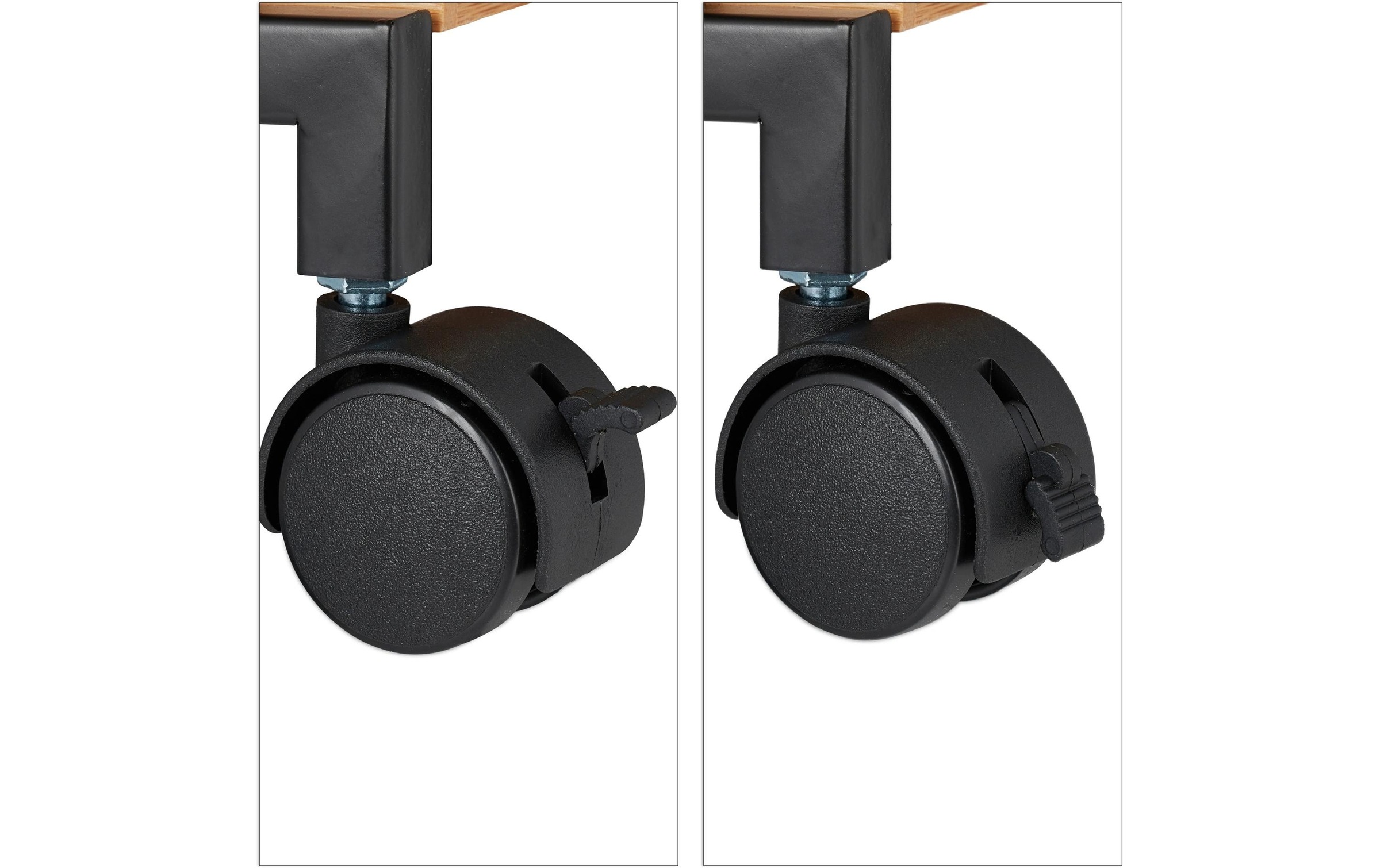 relaxdays Chariot de service »mit 3 Etagen 69.5 x 37 x 34 cm«