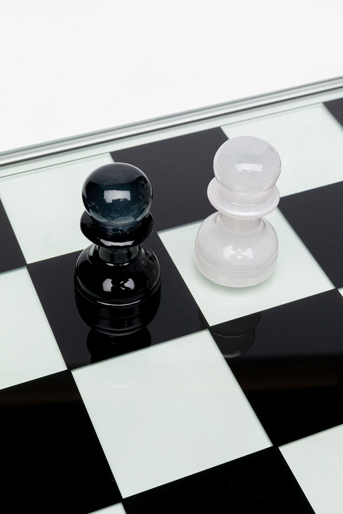 Kare Design Dekoobjekt »Deko Objekt Chess Transparent 60x60cm«
