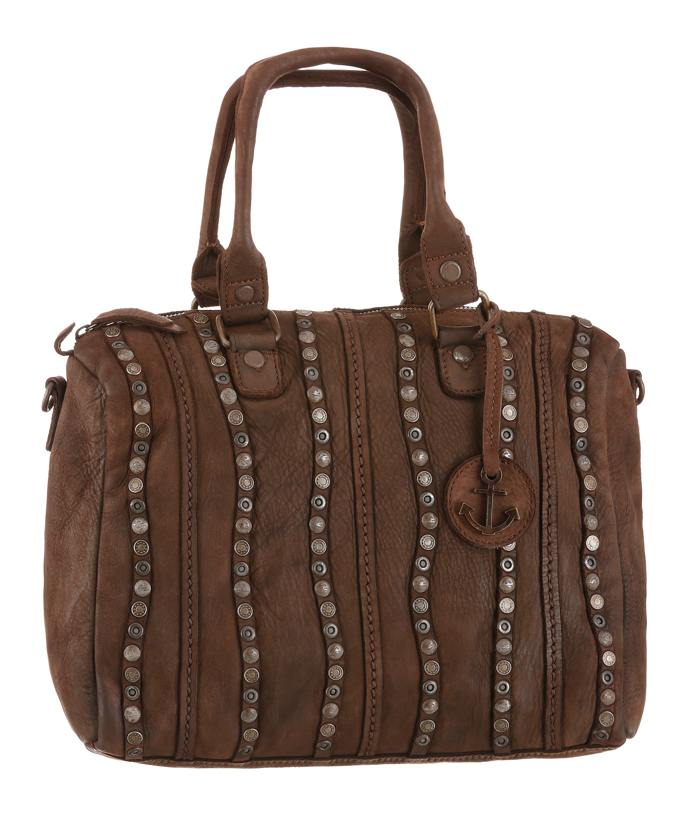 Image of HARBOUR 2nd Henkeltasche »Rahel«, mit Anker-Label und Nieten-Details bei Ackermann Versand Schweiz