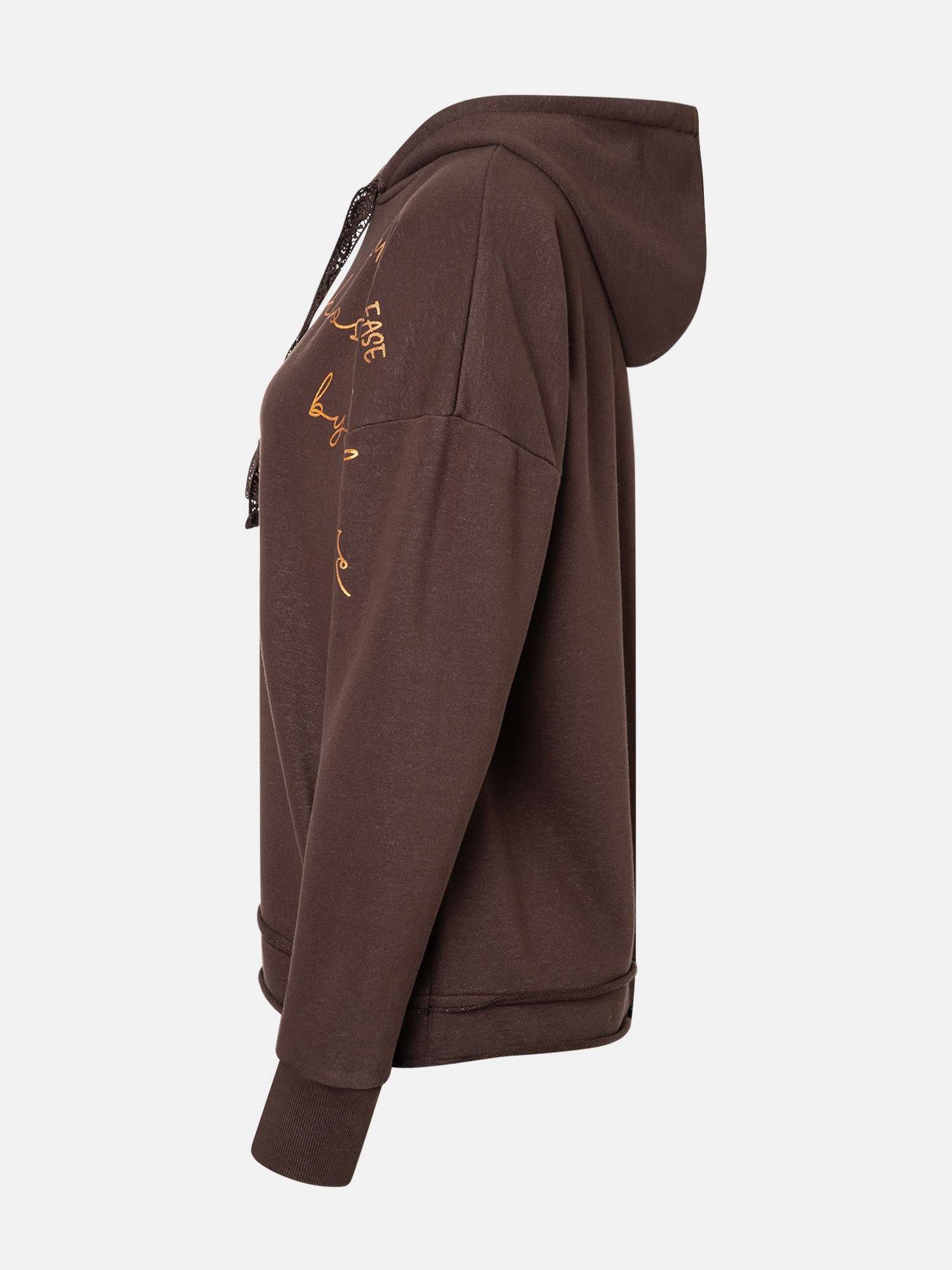 Lieblingsstück Kapuzensweatshirt »RixaL«, aus Baumwollmix, mit Kordel aus Spitze
