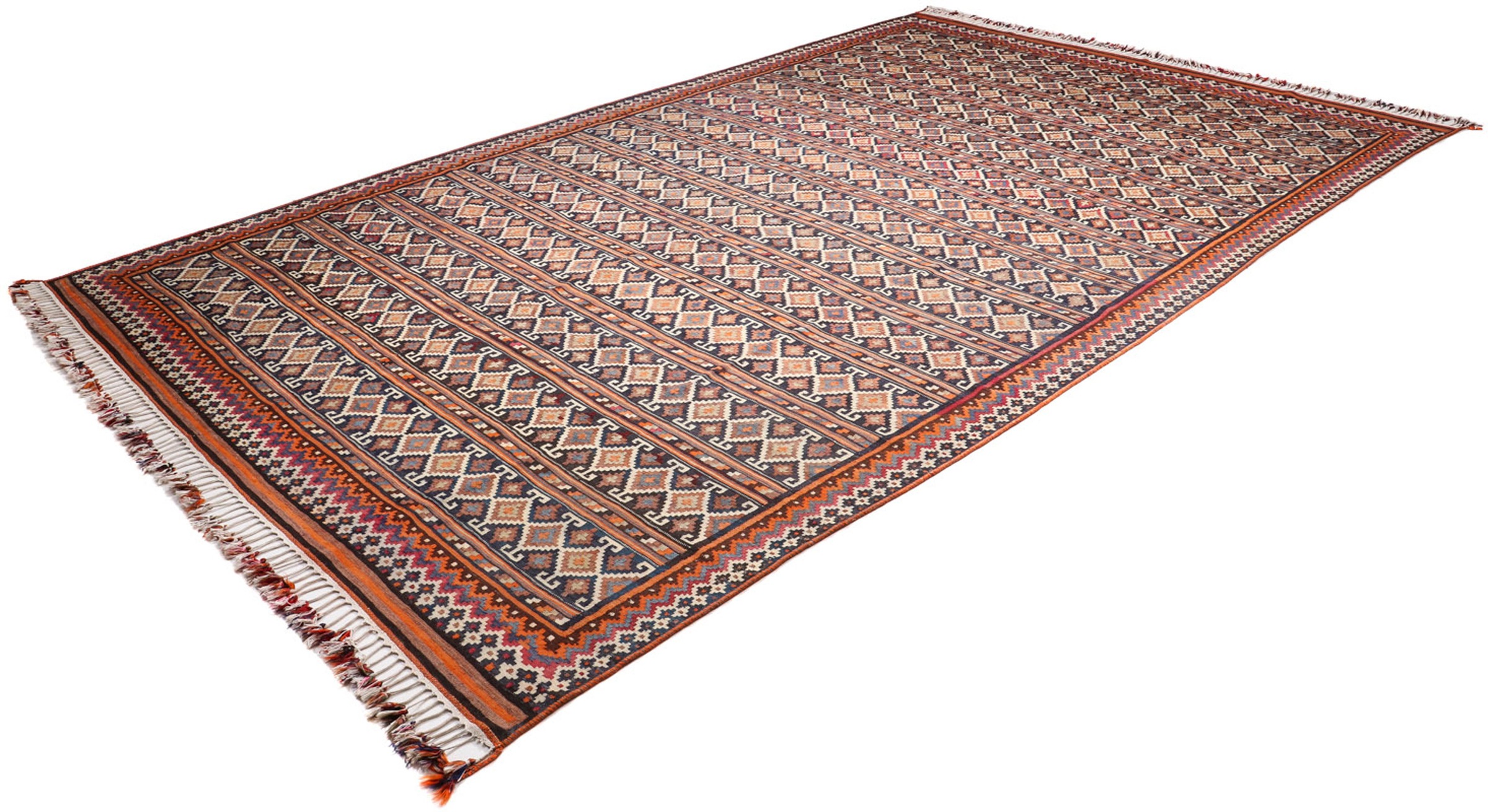 Image of morgenland Orientteppich »Perser - Nomadic - 498 x 312 cm - mehrfarbig«, rechteckig, 10 mm Höhe, Wohnzimmer, Handgeknüpft, Einzelstück mit Zertifikat bei Ackermann Versand Schweiz
