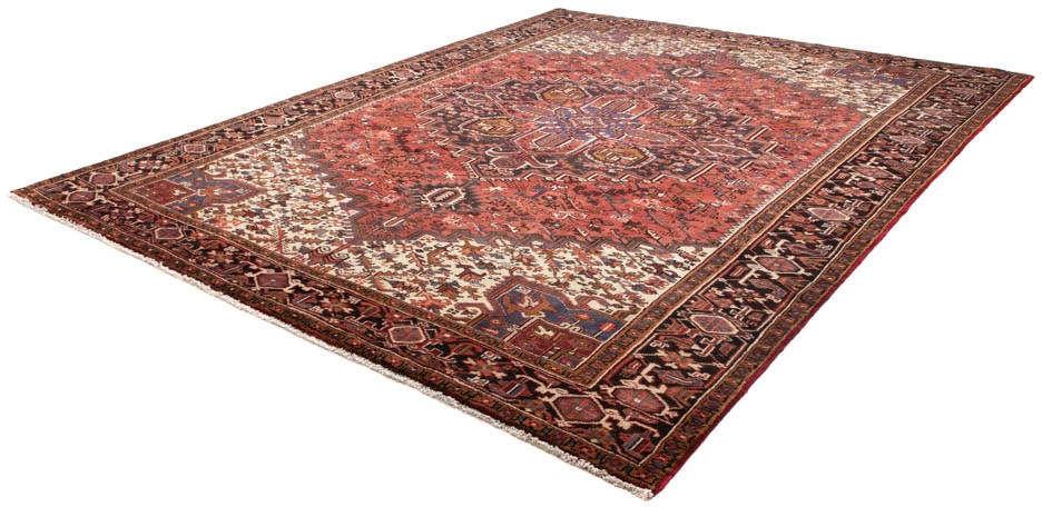 Image of morgenland Orientteppich »Perser - Nomadic - 340 x 260 cm - rot«, rechteckig, 10 mm Höhe, Wohnzimmer, Handgeknüpft, Einzelstück mit Zertifikat bei Ackermann Versand Schweiz