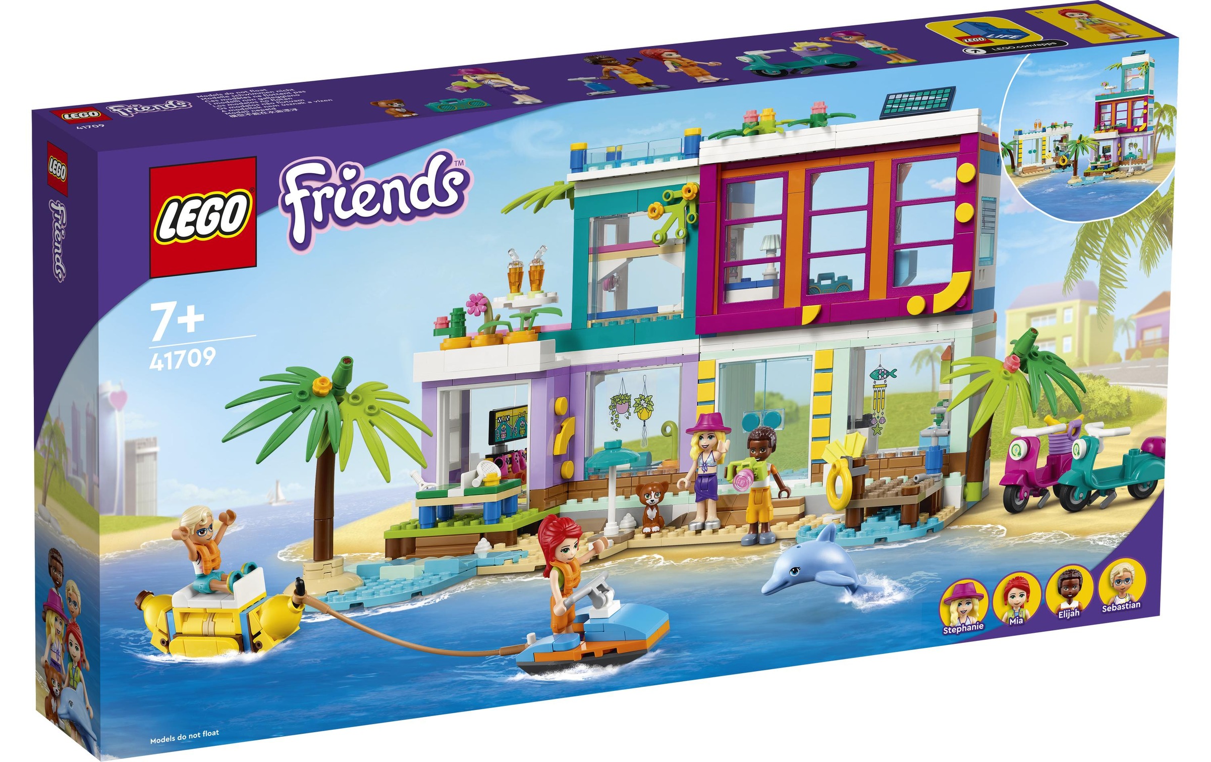 Image of LEGO® Spielbausteine »LEGO Friends Ferienhaus am Strand«, (686 St.) bei Ackermann Versand Schweiz