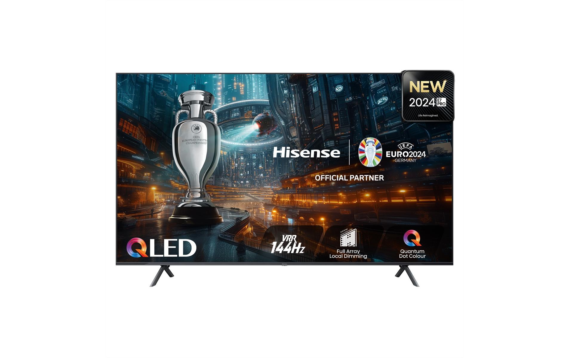 Image of Hisense QLED-Fernseher "85E77NQ PRO" 214,78 cm/85 ″ Smart-TV 4K UHD, QLED