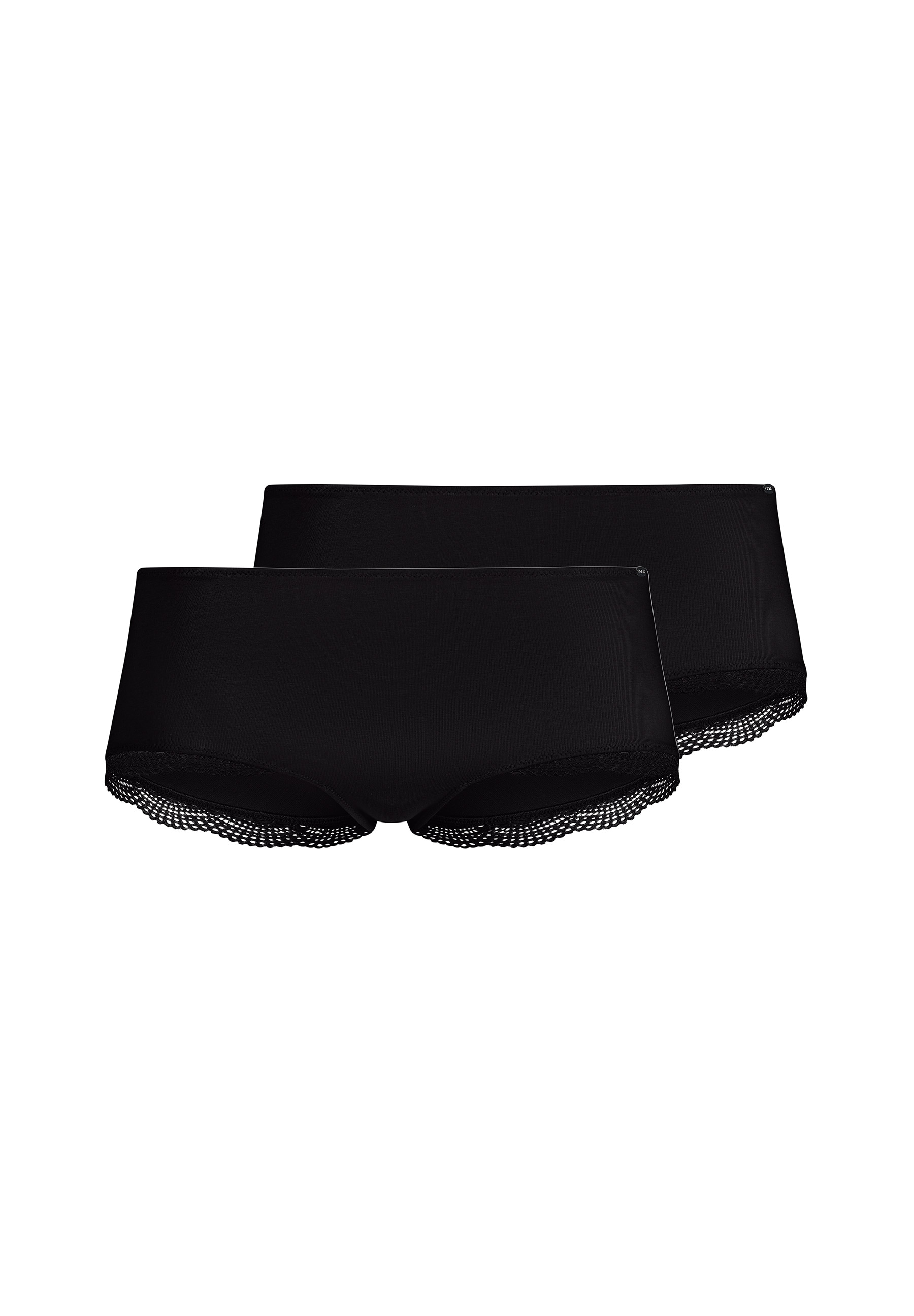 Image of Skiny Panty "Classicotton" 2er Pack, bequem, basic, mit Spitze, Baumwollmix