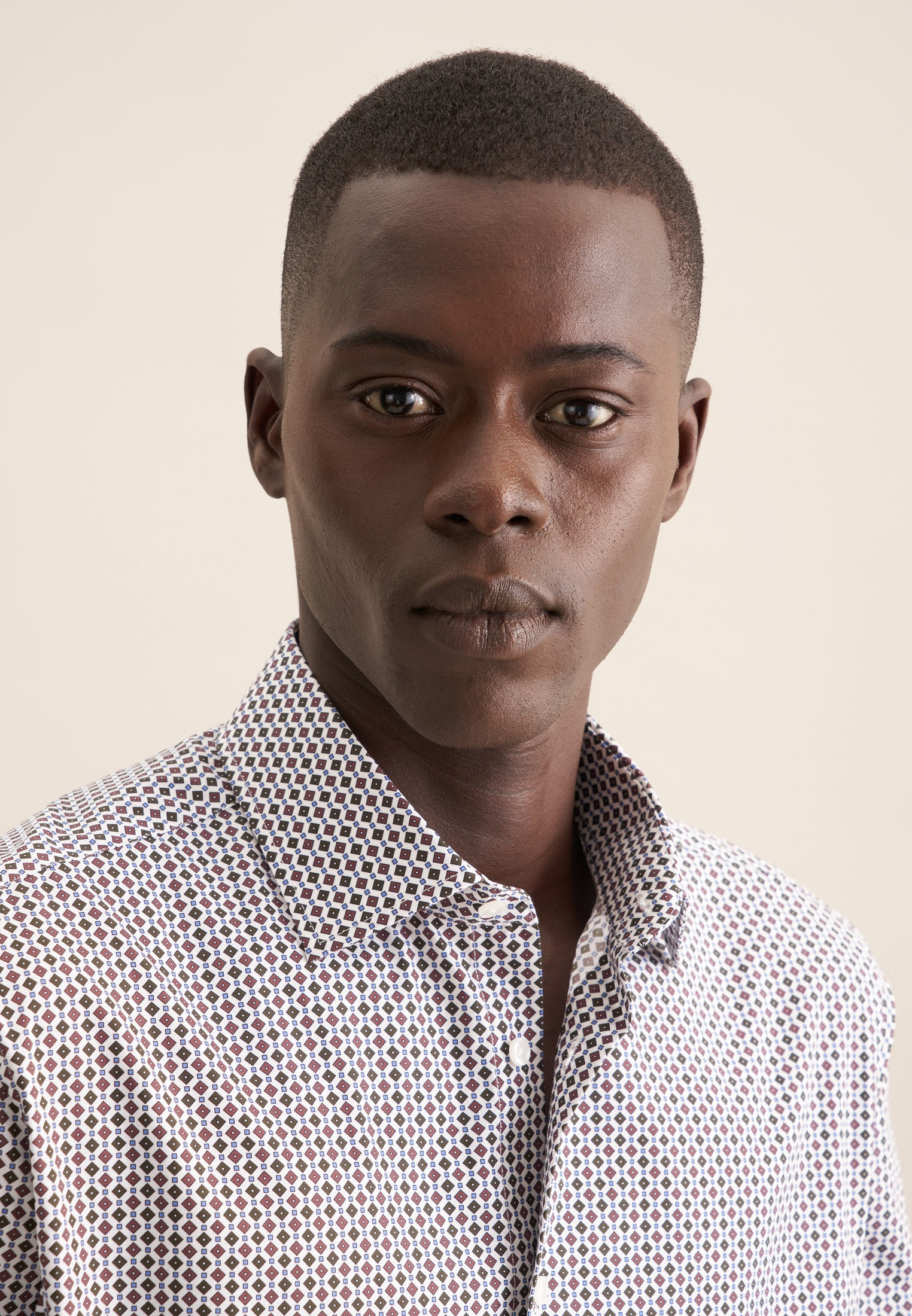 seidensticker Businesshemd »Slim« Slim 1/1 Kentkragen Druck