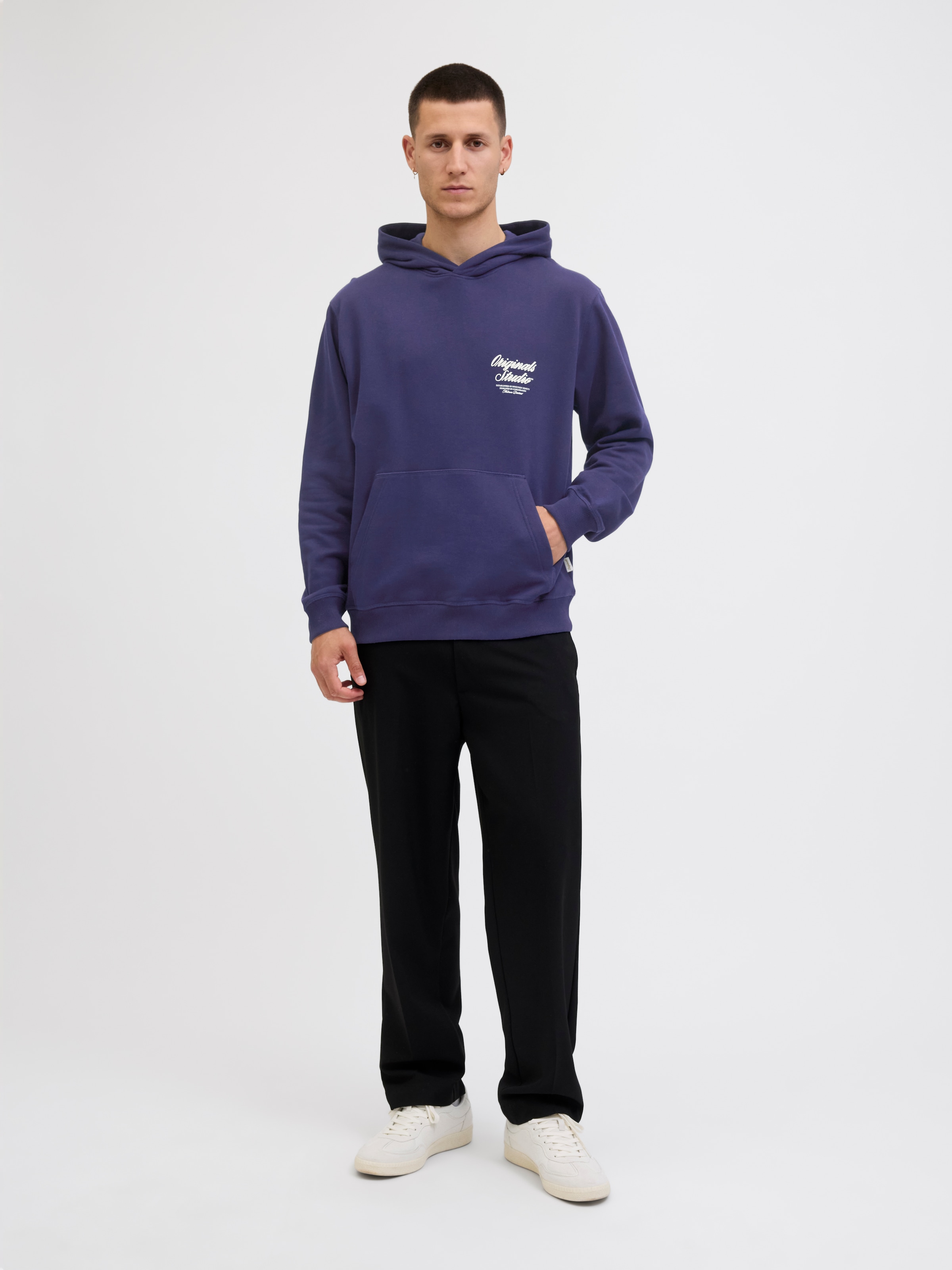 Jack & Jones Kapuzensweatshirt »JORNORREBRO TYPO BACK SWEAT HOOD SN«