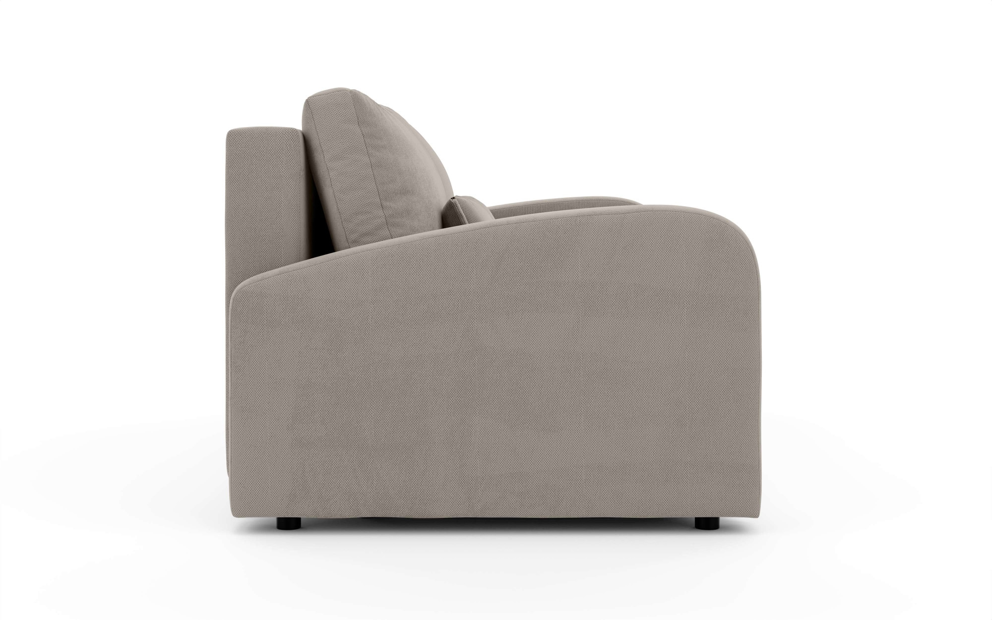 INOSIGN 3-Sitzer »JIGGS wahlweise Schlafsofa mit Bettkasten, Masse B/H/T: 228/96/110 cm«, Sofa mit Wellenunterfederung, enthält 2 Rückenkissen und 2 Zierkissen