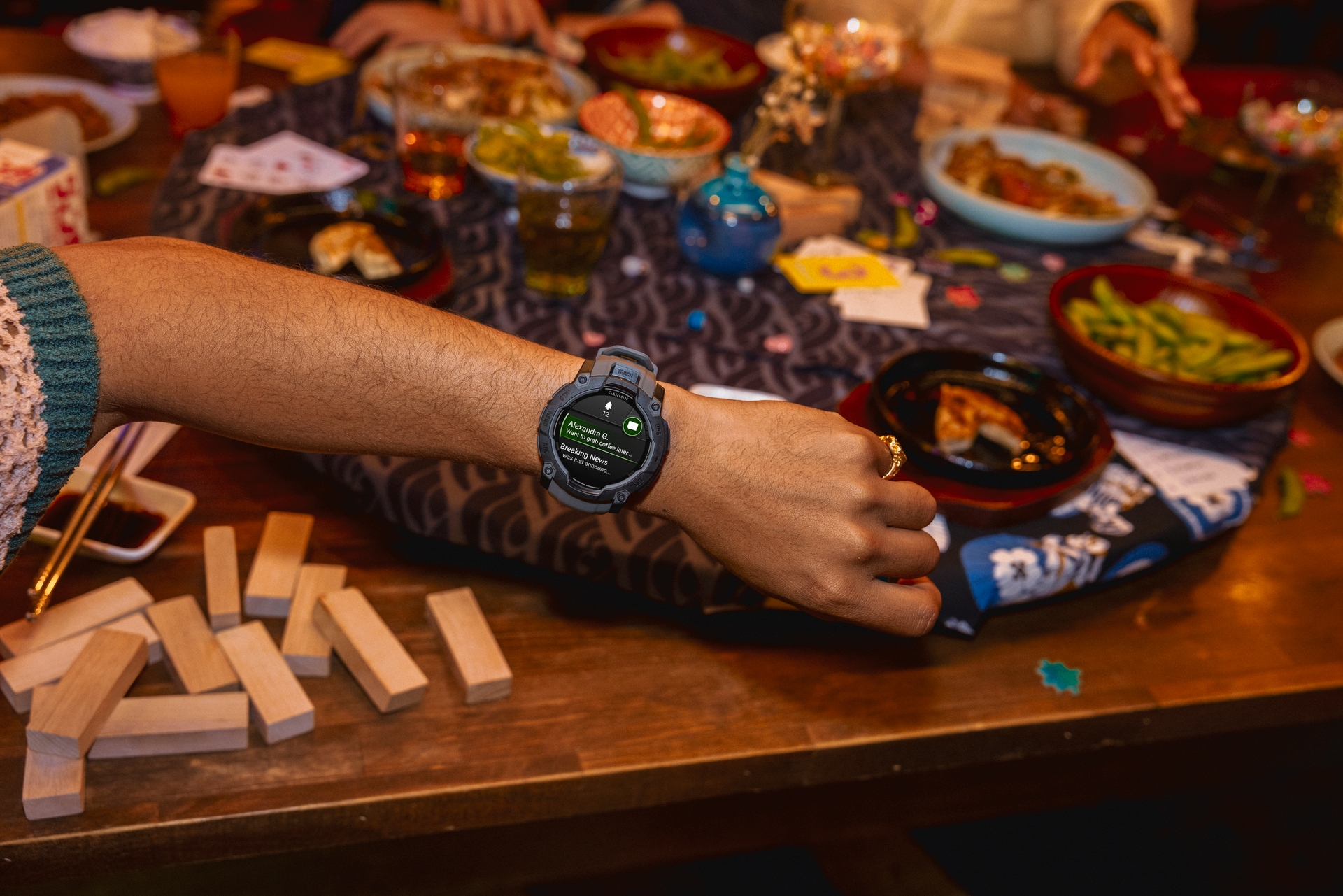 Garmin Smartwatch »Instinct 3 AMOLED 50mm« (3,3 cm / 1,3 ″)