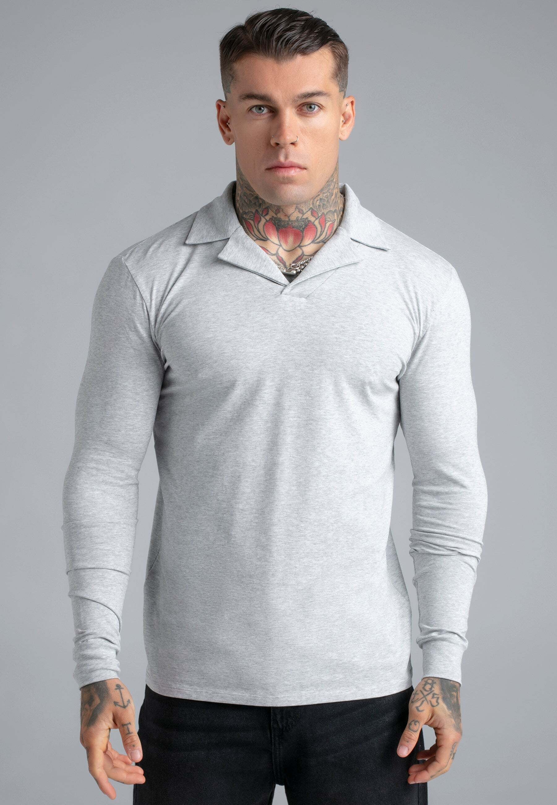 Siksilk Polo à manches longues »Siksilk Langarmpolo Revere«
