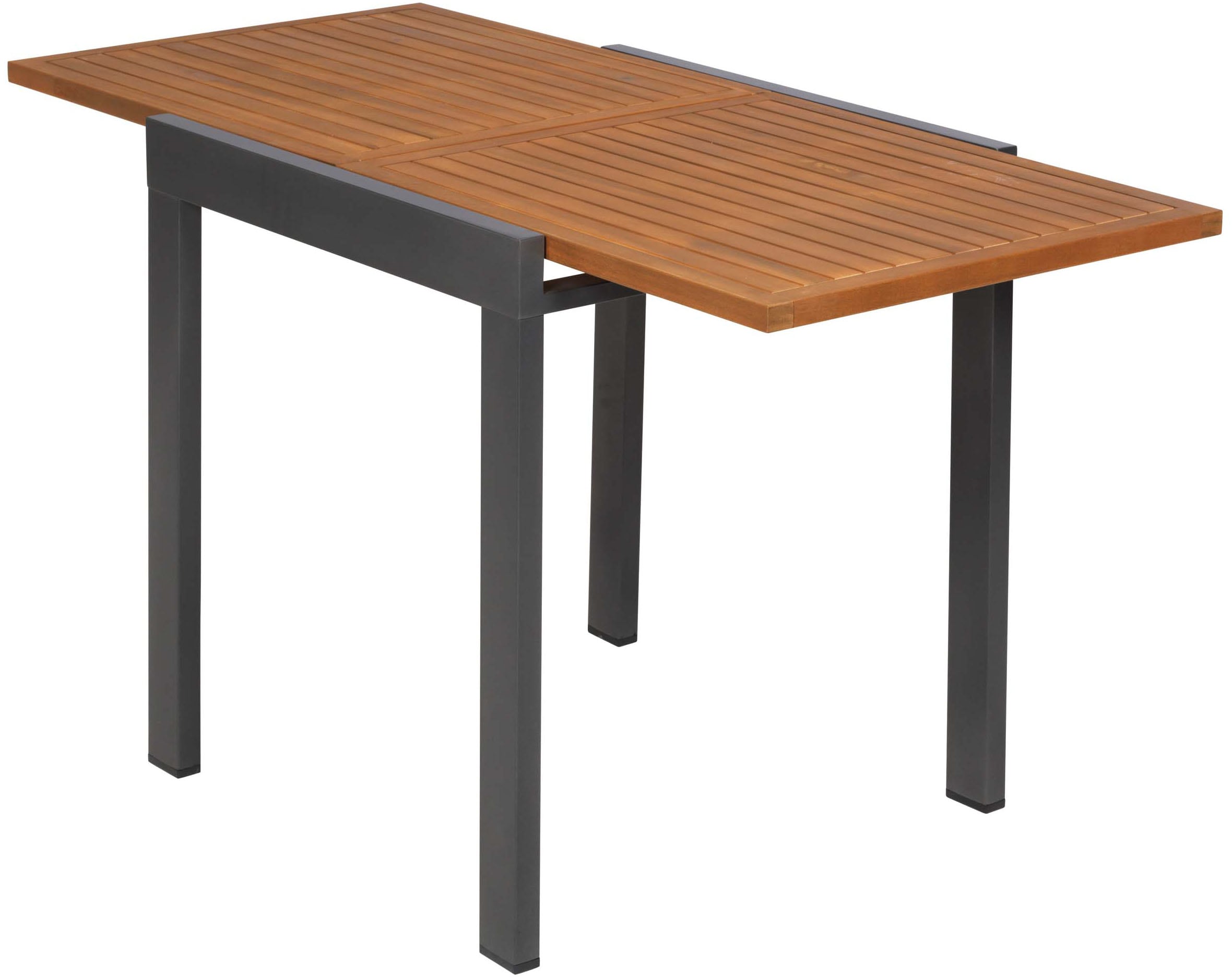 MERXX Table de jardin BxTxH: 65-130x65x75 cm