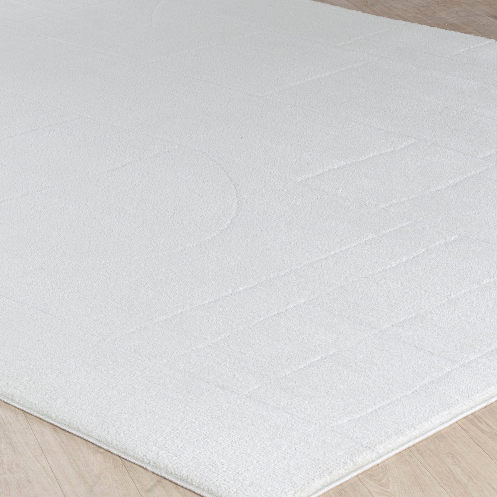 Livabliss Tapis »CAGLIARI« Rectangulaire 14 mm Höhe Skandi Design, Modern Boho Kurzflor Wohnzimmerteppich, Schlafzimmer