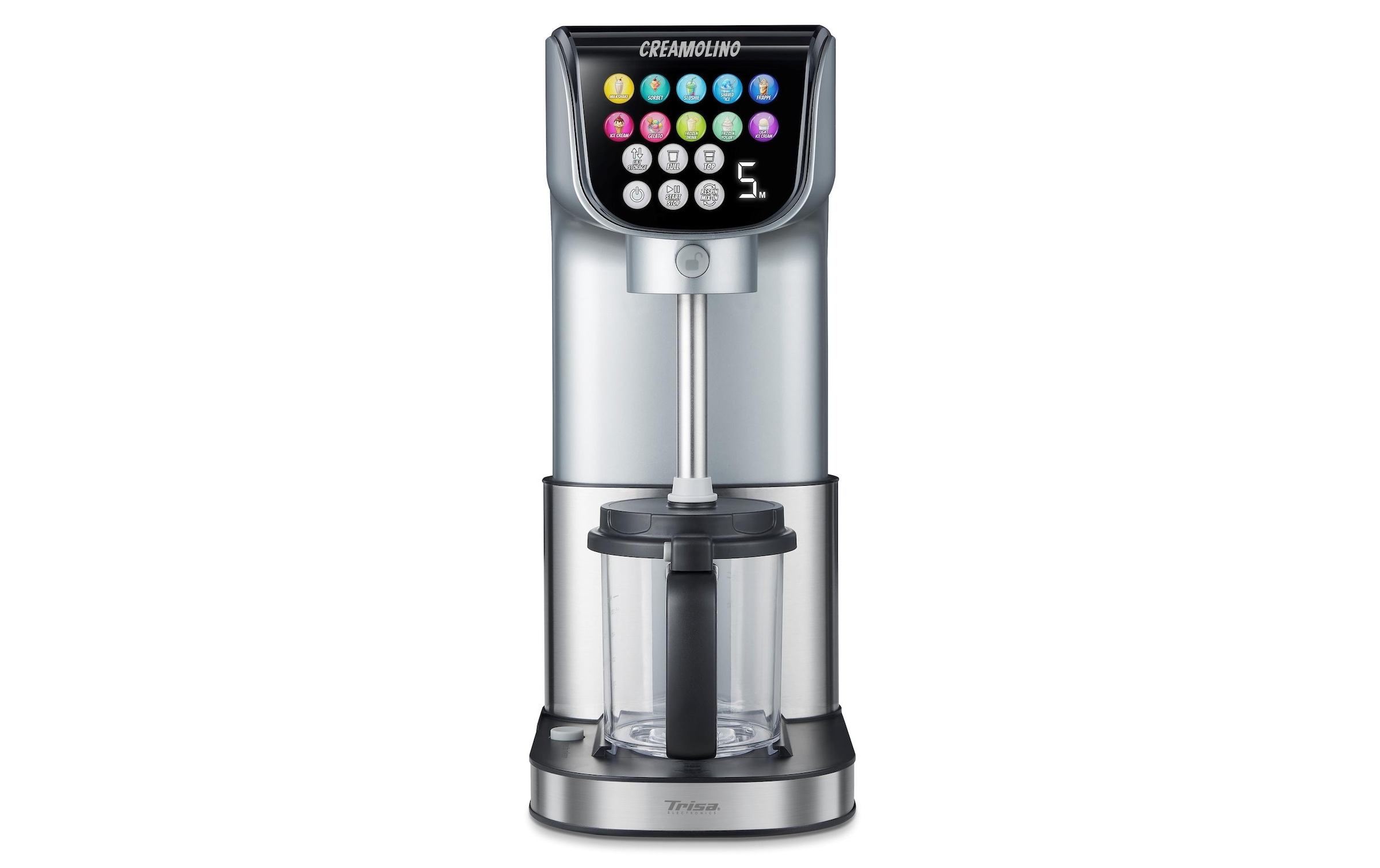 Trisa Slush-Eismaschine »Creamolino 0.5 l« 0,5 l 500 W Cremige Eis-Kreationen auf Knopfdruck